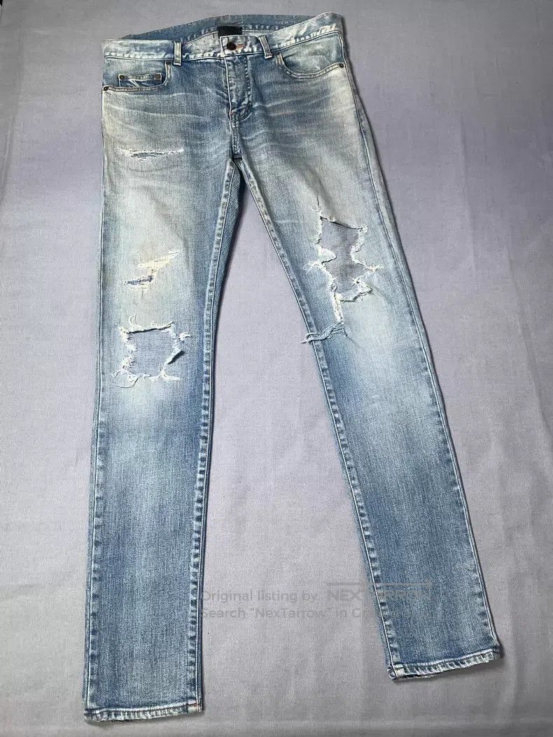 Saint Laurent Paris Saint Laurent Paris jeans i Size US 32 / EU 48 - 2 Thumbnail