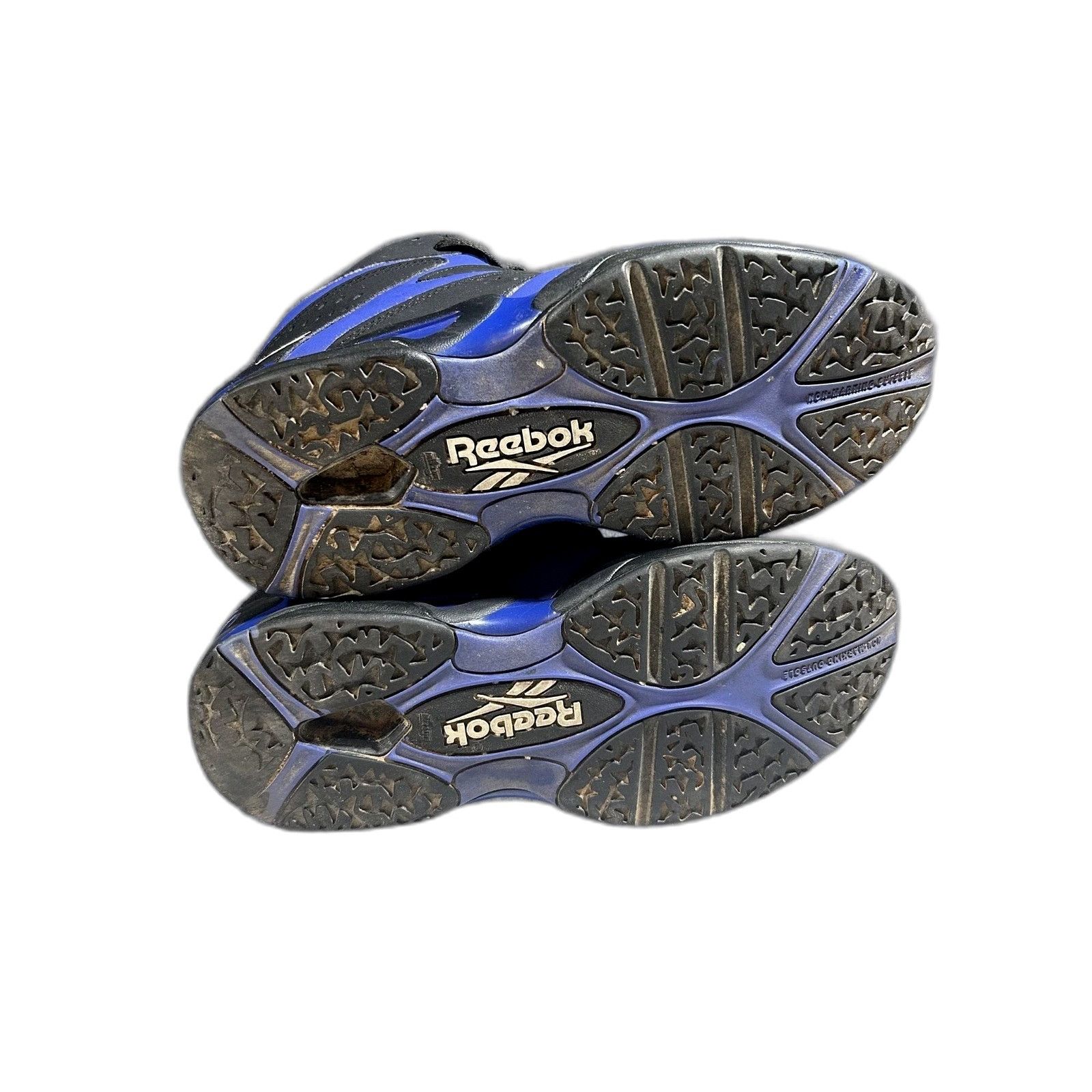 Reebok Reebok Kamikaze I Mid Blue Print Basketball Shoes Mens 7.5 U Size US 7.5 / EU 40-41 - 2 Thumbnail