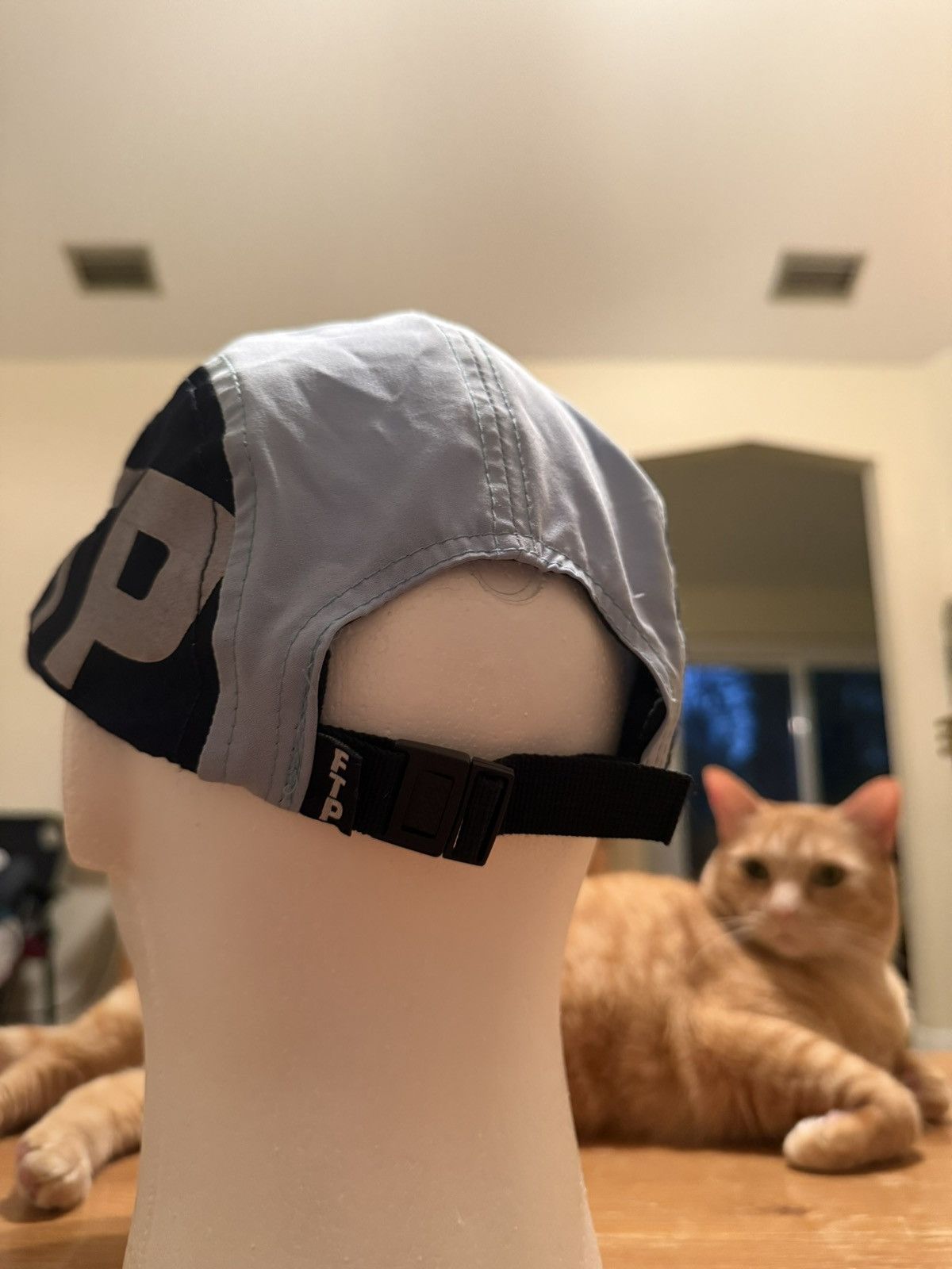 Fuck The Population FTP Distress Camp Hat Upside Down American Flag Size ONE SIZE - 3 Thumbnail