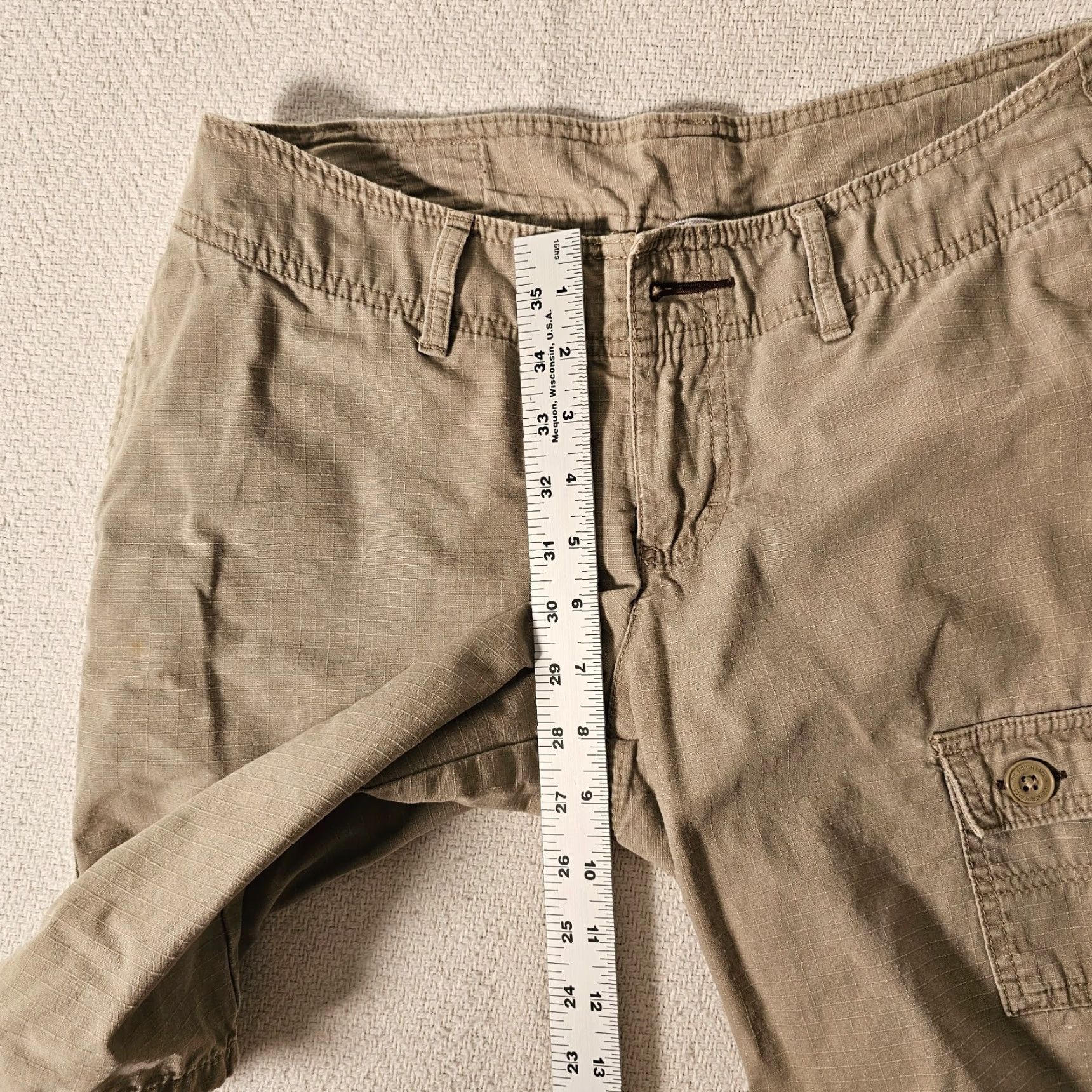 The North Face The North Face Shorts Women 4L Khaki Hiking Outdoor Cargo T150 Size 27" / US 4 / IT 40 - 6 Thumbnail