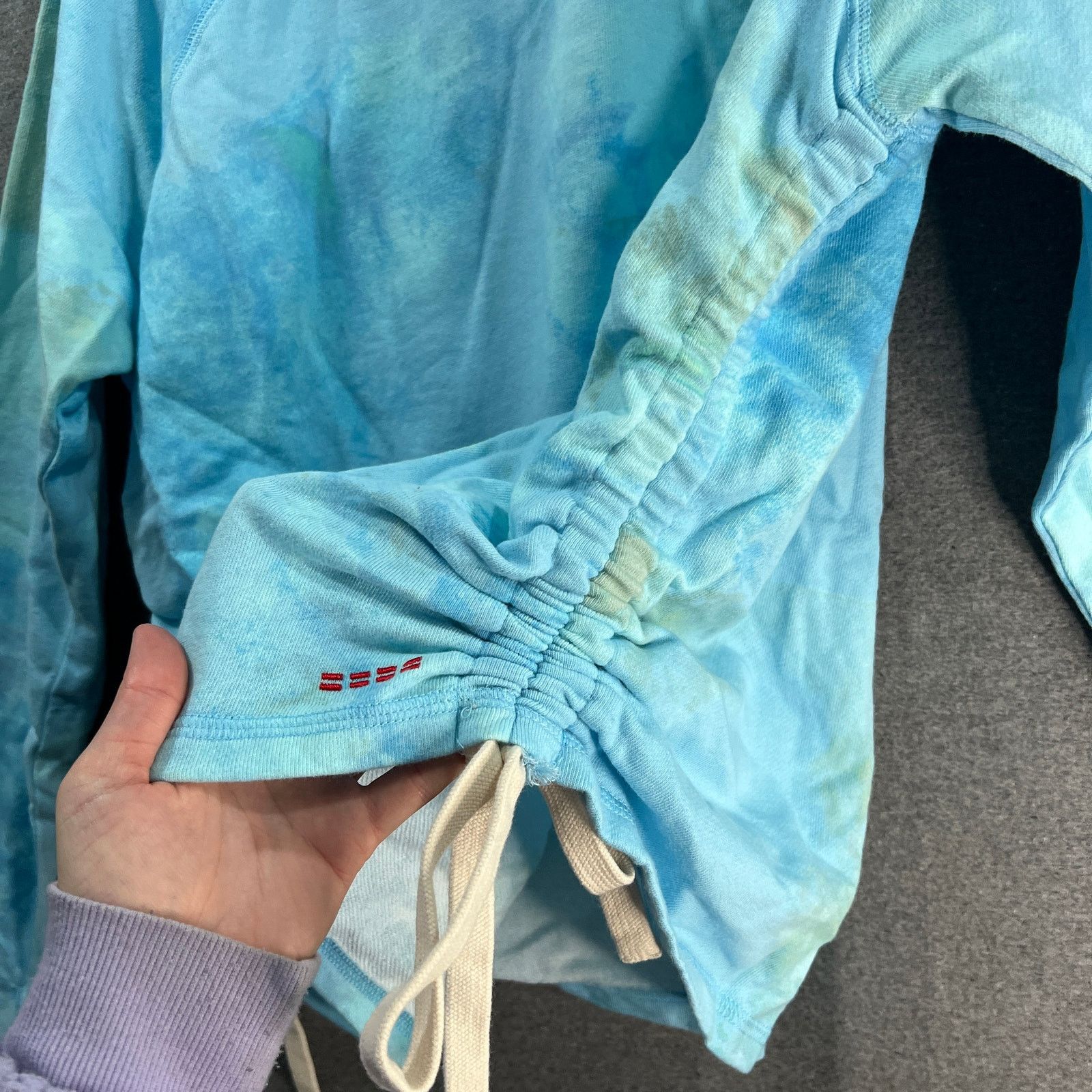 Other Peace Love World Crewneck Side Tie Pullover Aqua Size S / US 4 / IT 40 - 8 Thumbnail