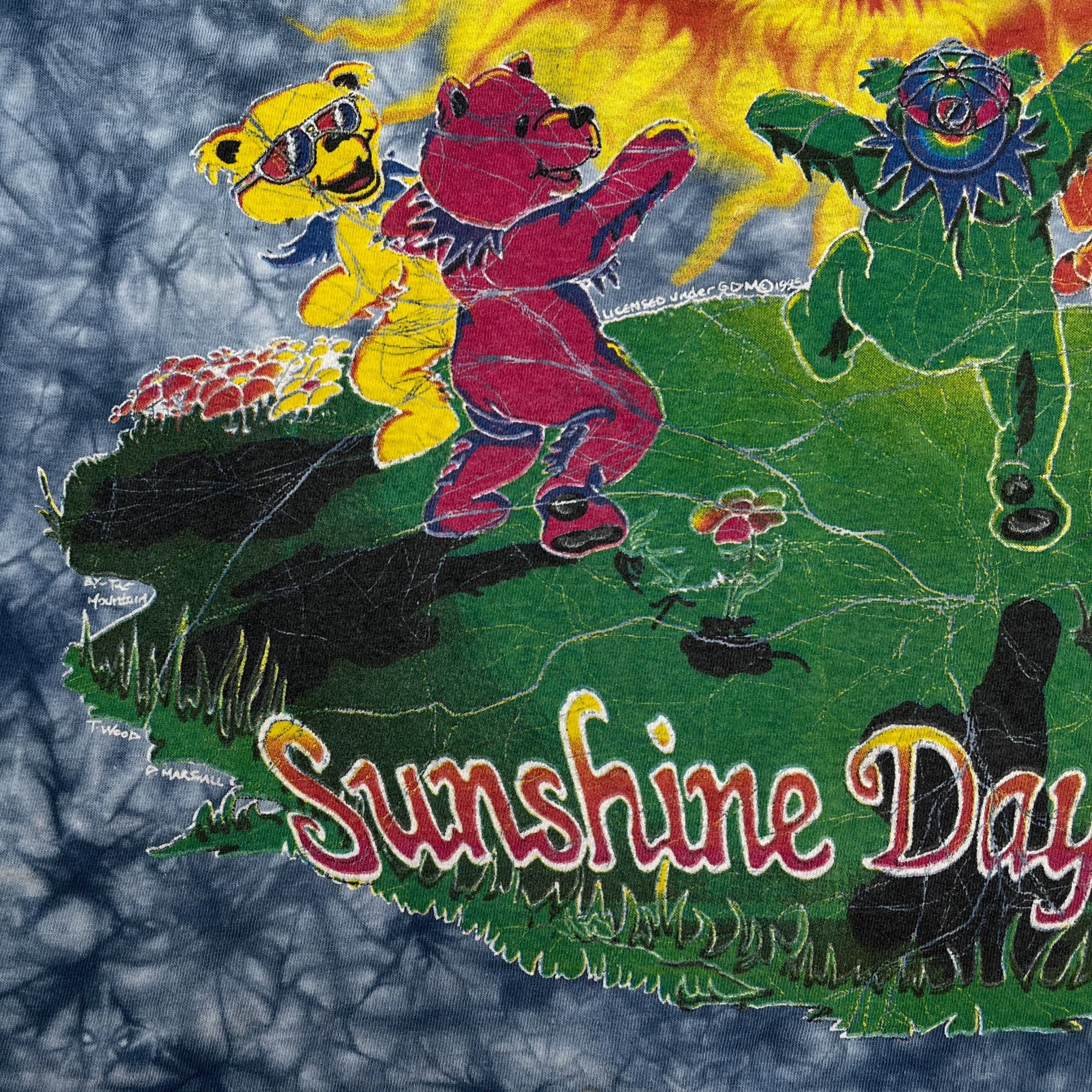 Vintage Grateful Dead Sunshine Daydream Size US XL / EU 56 / 4 - 4 Thumbnail