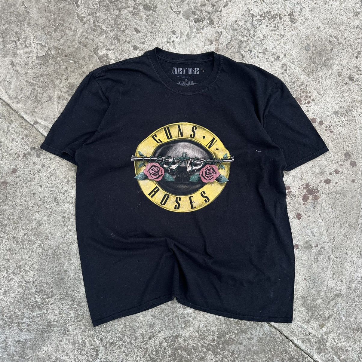 Band Tees × Guns N' Roses Vintage Adult Guns N Roses T-shirts Big Logo Band Rock Size US XL / EU 56 / 4 - 1 Thumbnail