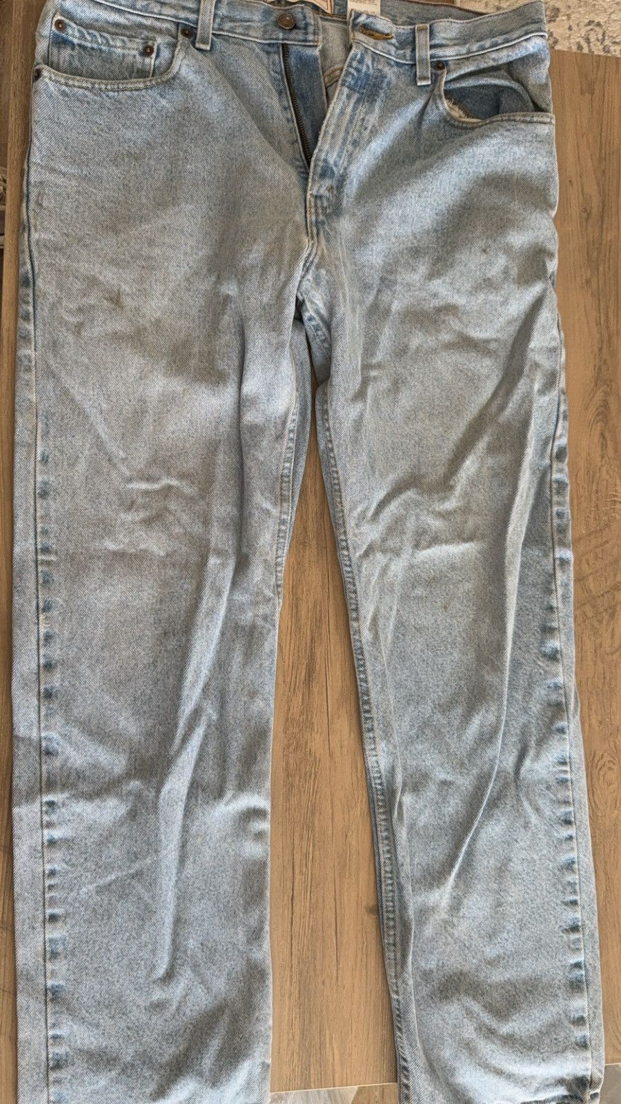 Levi's × Vintage Vintage Levi’s Faded Blue Jeans Size US 34 / EU 50 - 1 Thumbnail