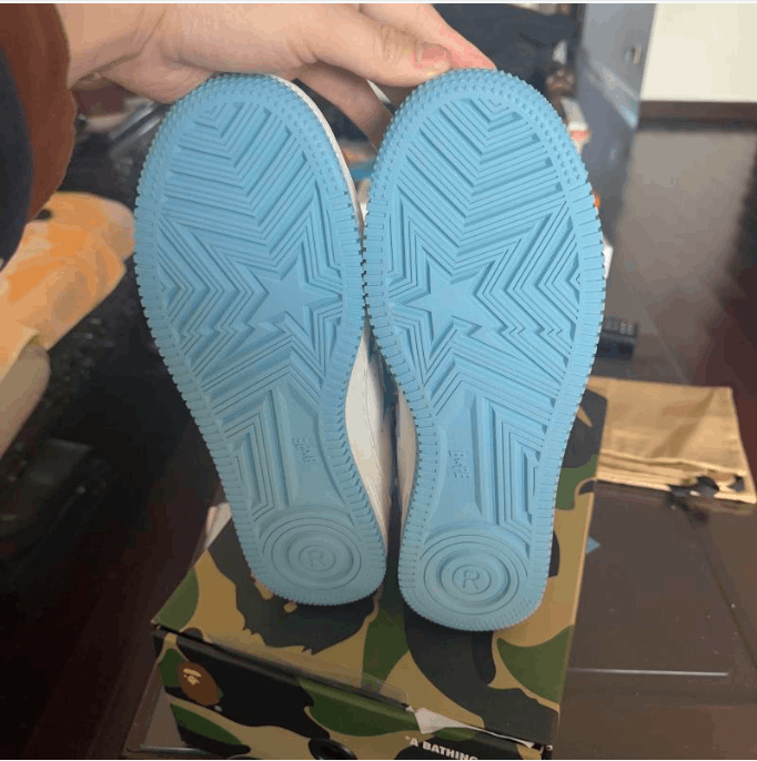 Bape Casual low cut sports shoes Size US 12 / EU 45 - 4 Thumbnail