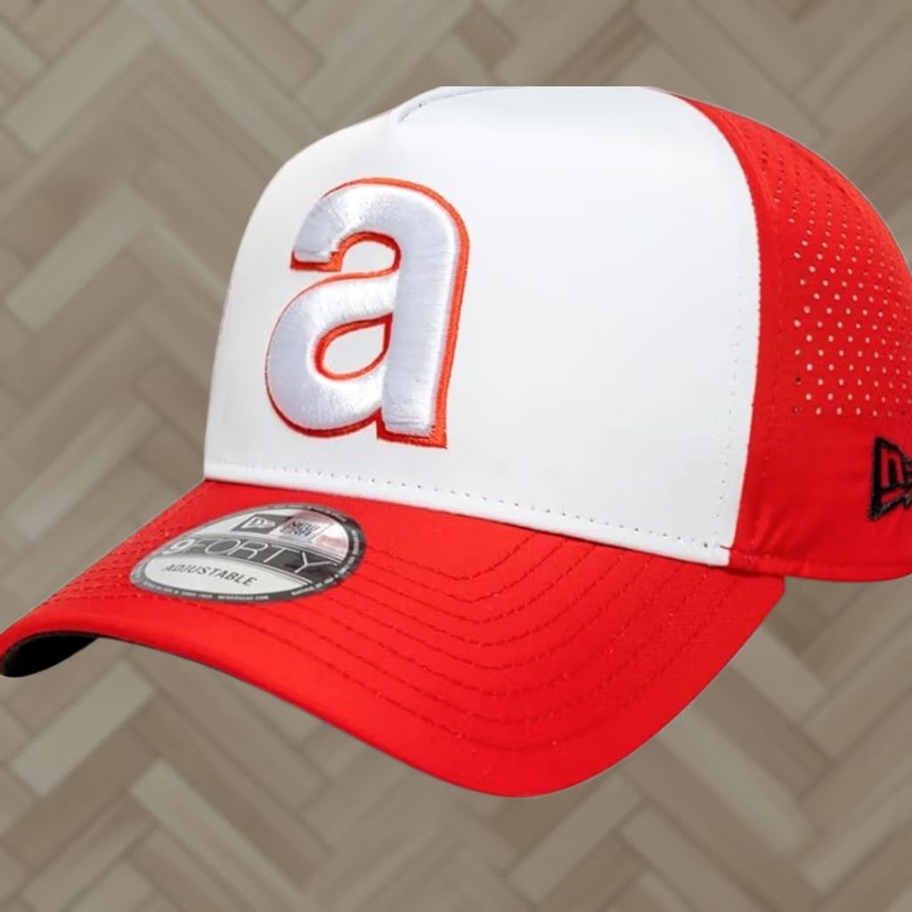 New Era New Era Cap Model: Aprilia Racing 9Forty Adjustable Baseball Cap Hat Red USA Logo Embroidery 60684542 Adults Adjustable Cap Size ONE SIZE - 1 Thumbnail