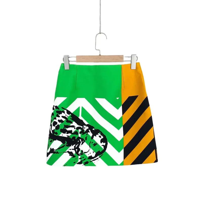Dior Dior Multi-Color Silk Women's Shorts 0089 Size 28" / US 6 / IT 42 - 1 Thumbnail