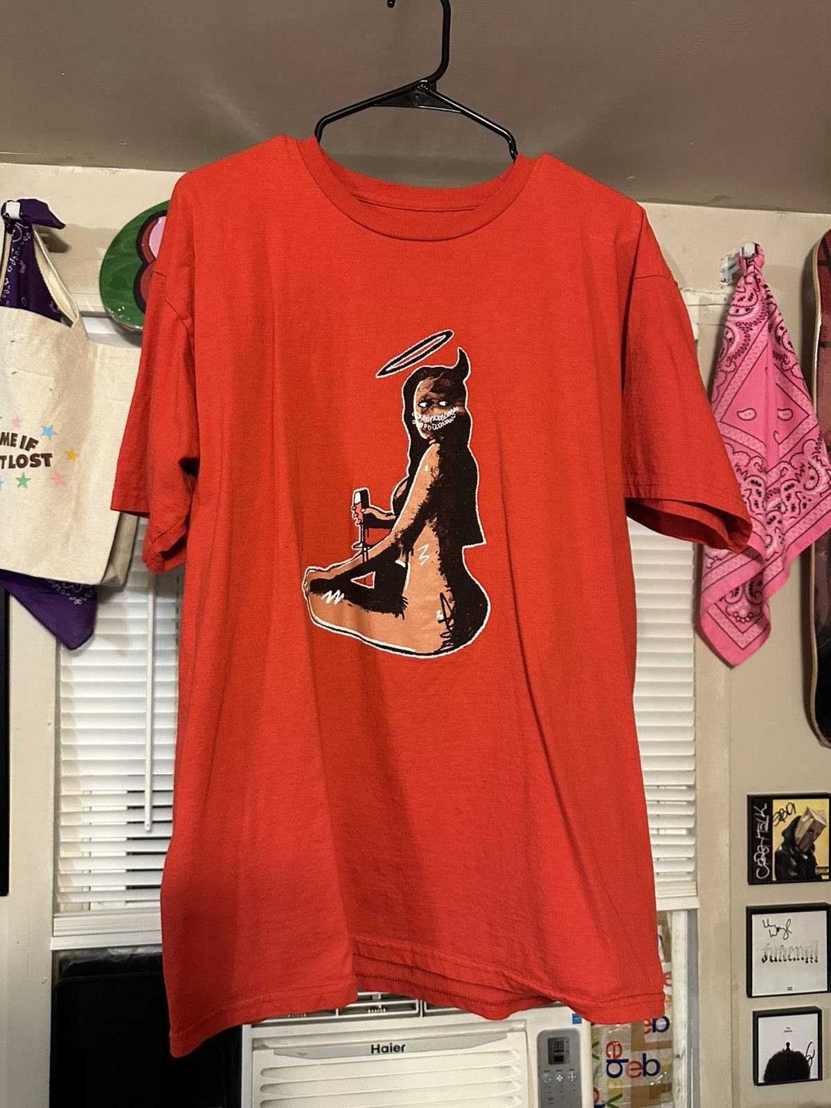 Half Evil HALF-EVIL: Red Dark Angel Shirt Size US L / EU 52-54 / 3 - 1 Thumbnail