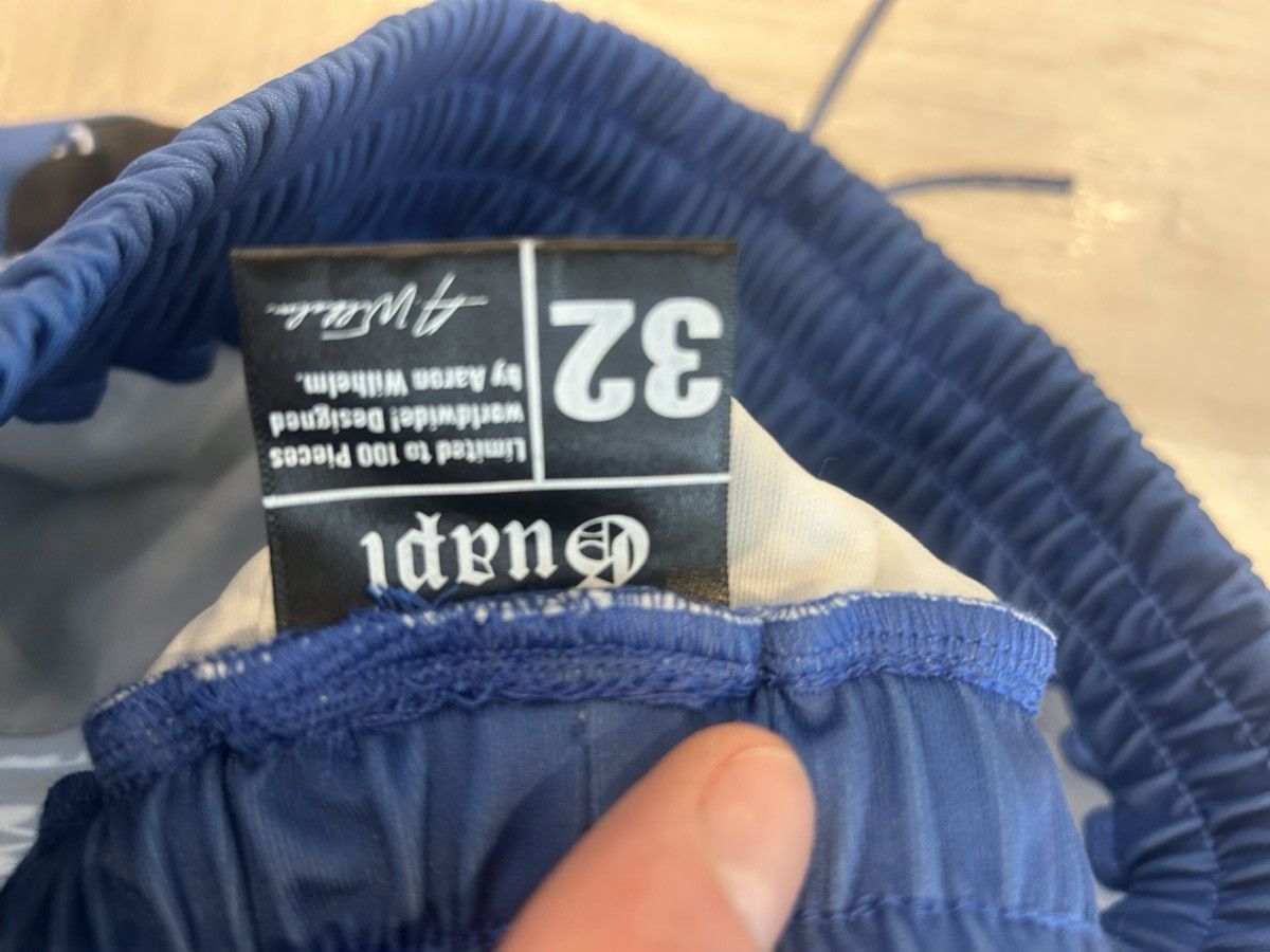 GUAPI Electric Blue Paisley Track Pants Size US 32 / EU 48 - 5 Thumbnail