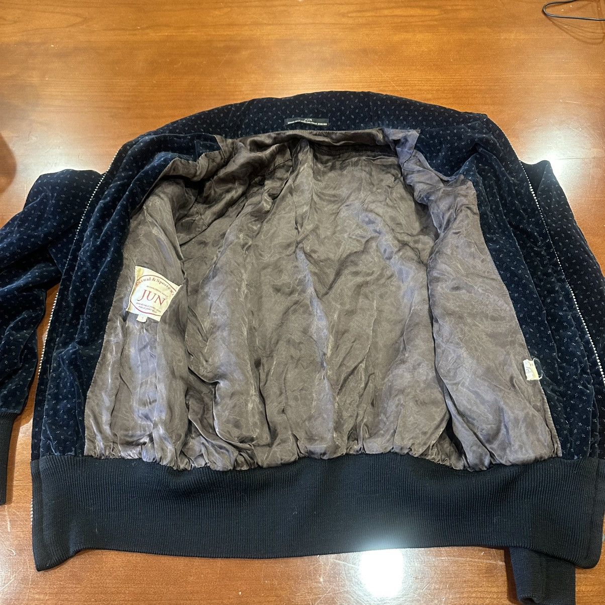 Japanese Brand × Vintage Vintage Japanese Brand JUN Velvet Bomber Jacket Size US M / EU 48-50 / 2 - 4 Thumbnail