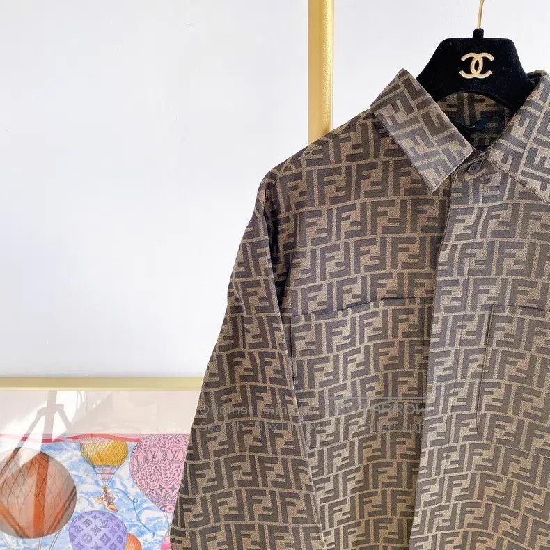 Fendi Fendi Monogrammed Logo Jacket Size US S / EU 44-46 / 1 - 3 Thumbnail