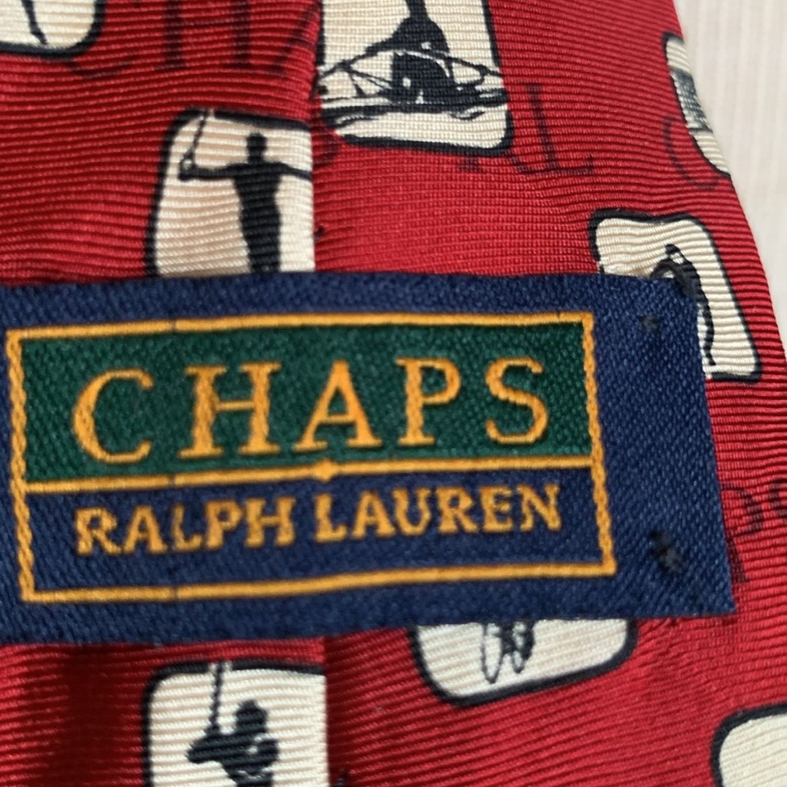 Chaps Ralph Lauren Chaps Ralph Lauren Olympic medals sports 100% silk twill tie Size ONE SIZE - 5 Thumbnail