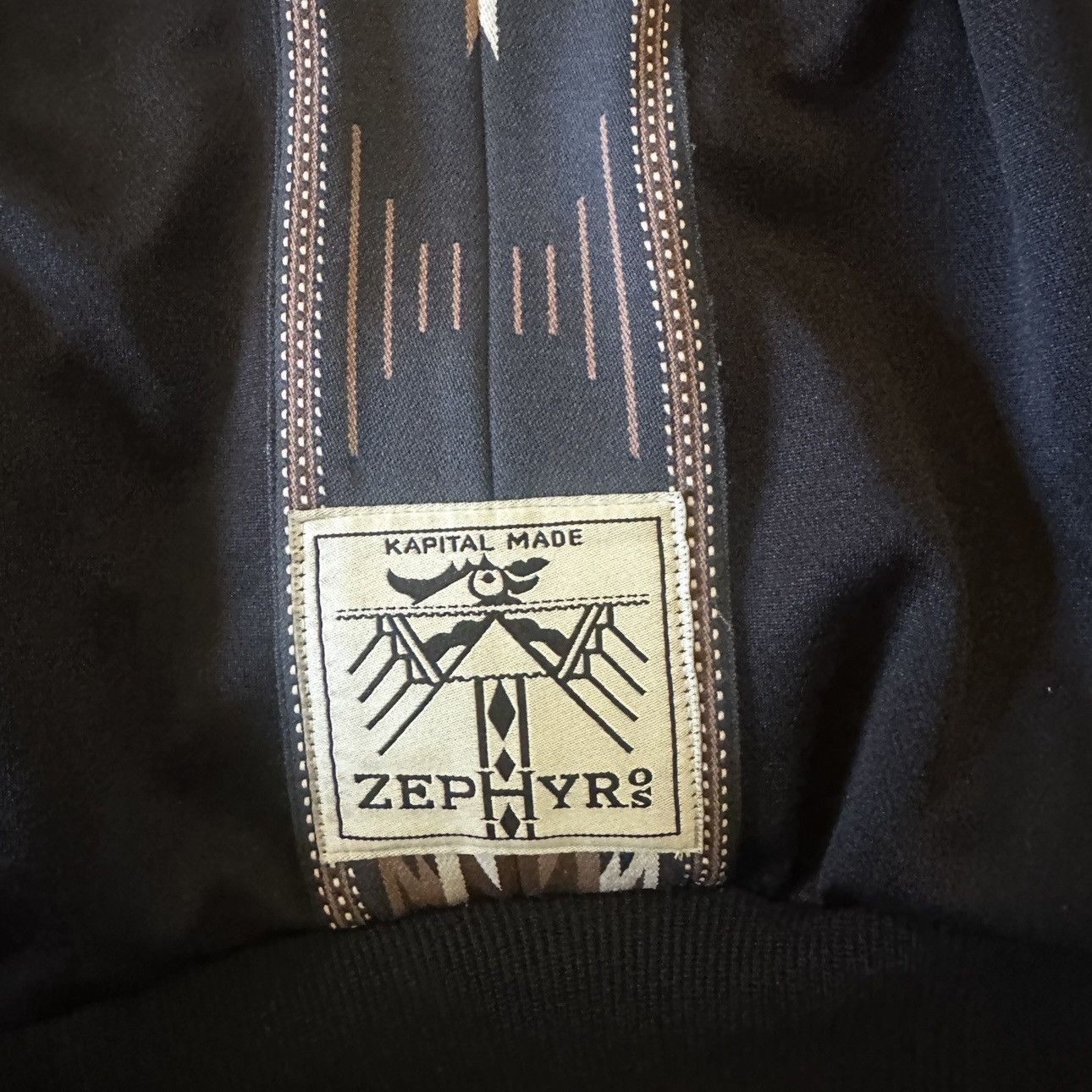 Kapital Kapital Kochi & zephyr smooth jersey track jacket Size US L / EU 52-54 / 3 - 3 Thumbnail