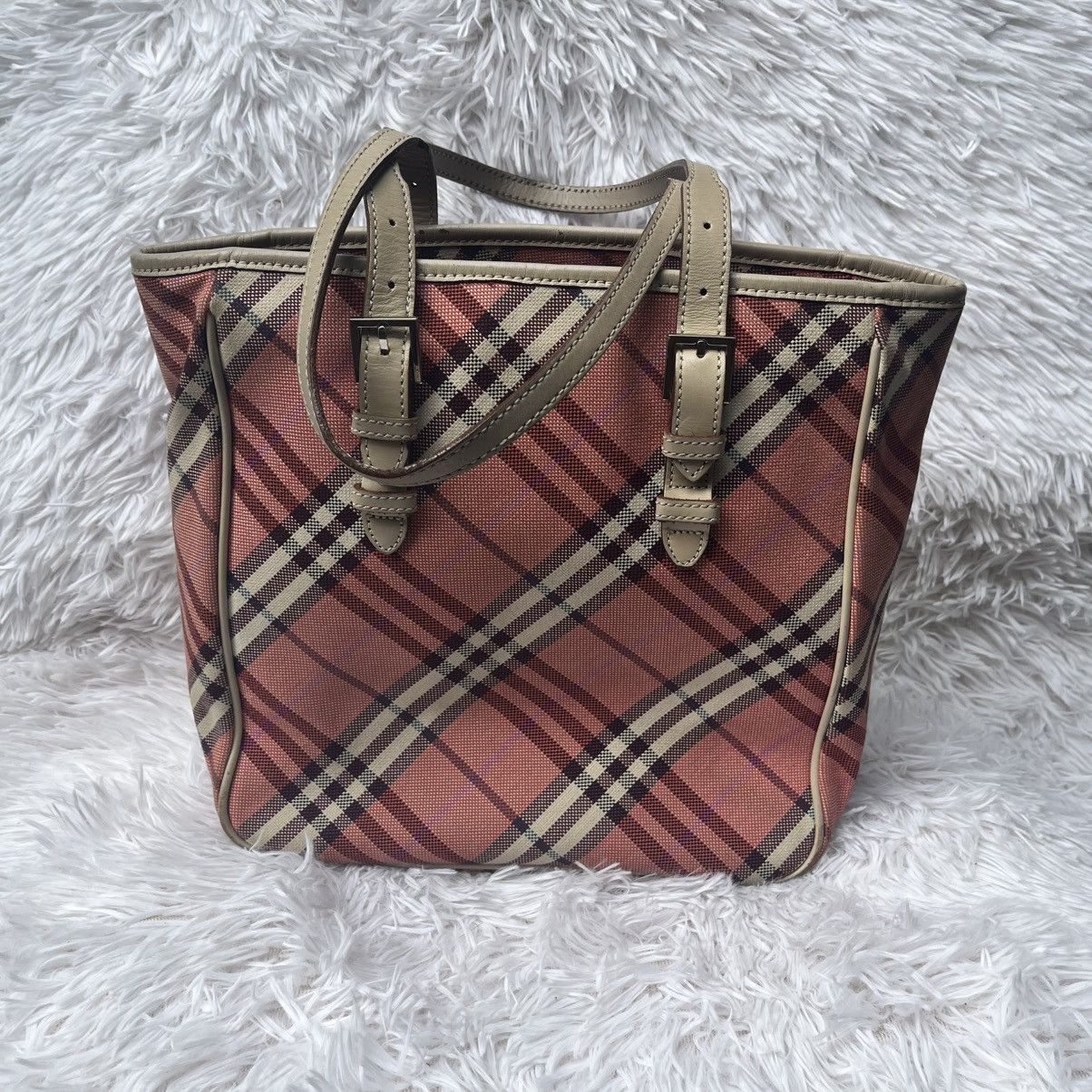 Burberry Burberry Blue Label Nova Check tote bag | Grailed