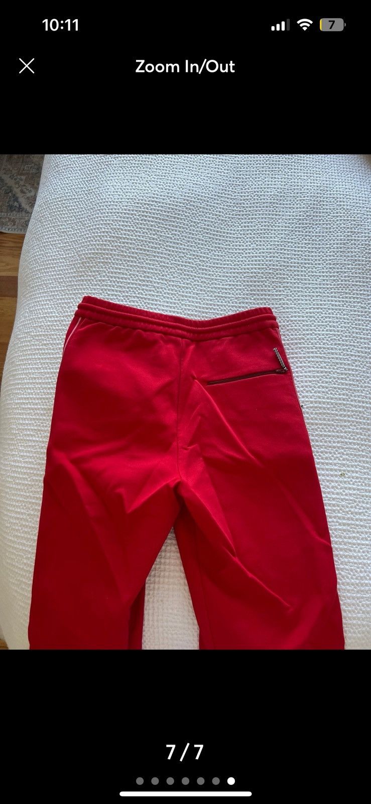 Off-White Off white trouser pants Size 27" / US 4 / IT 40 - 3 Thumbnail