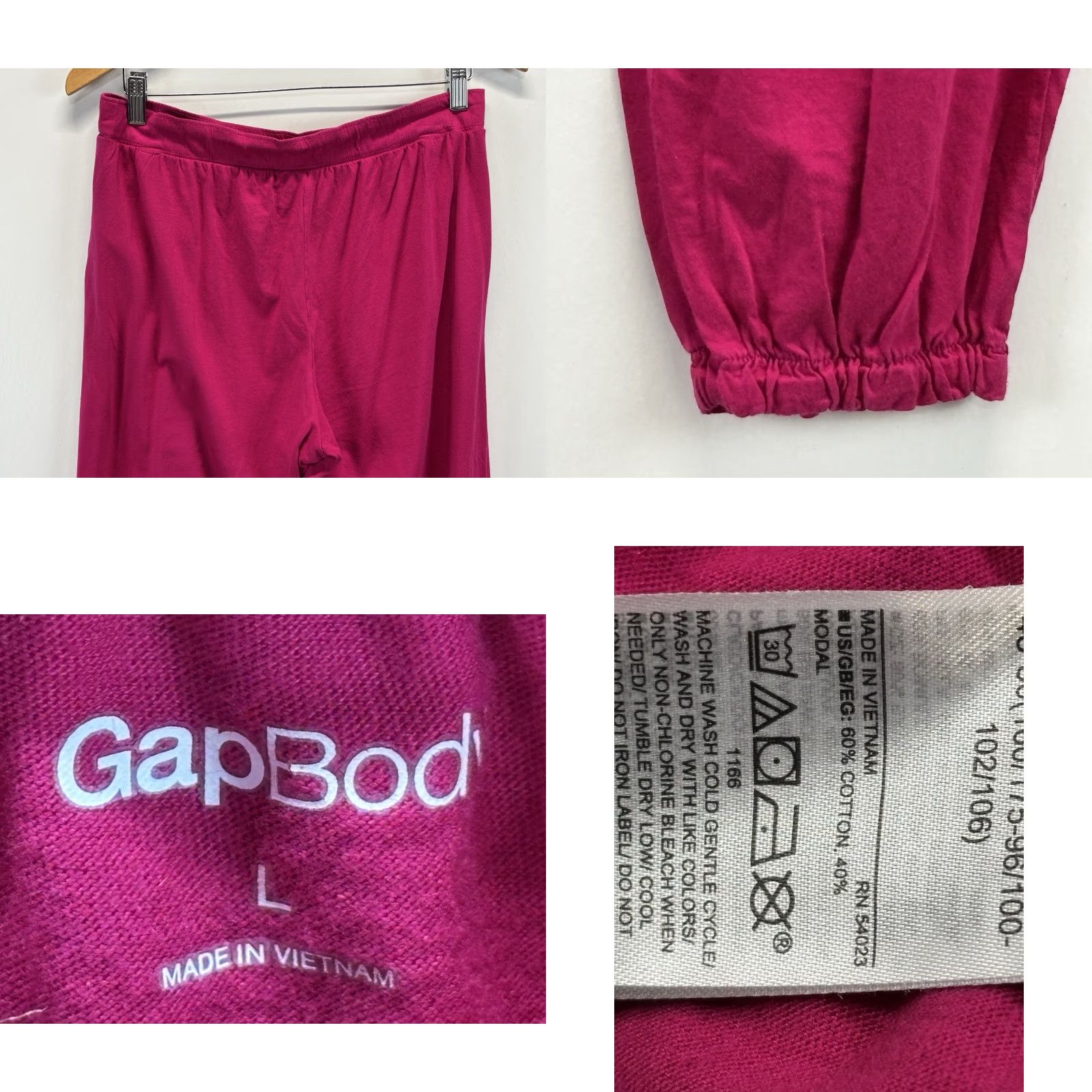 Gap Gap Body Pajama Set Women’s Large Pink Top Pants Lounge Comfort Size L / US 10 / IT 46 - 9 Thumbnail