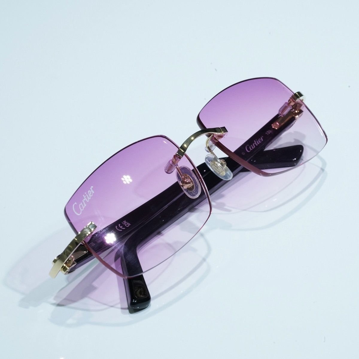 Cartier Cartier Acetate Glasses Size ONE SIZE - 3 Thumbnail
