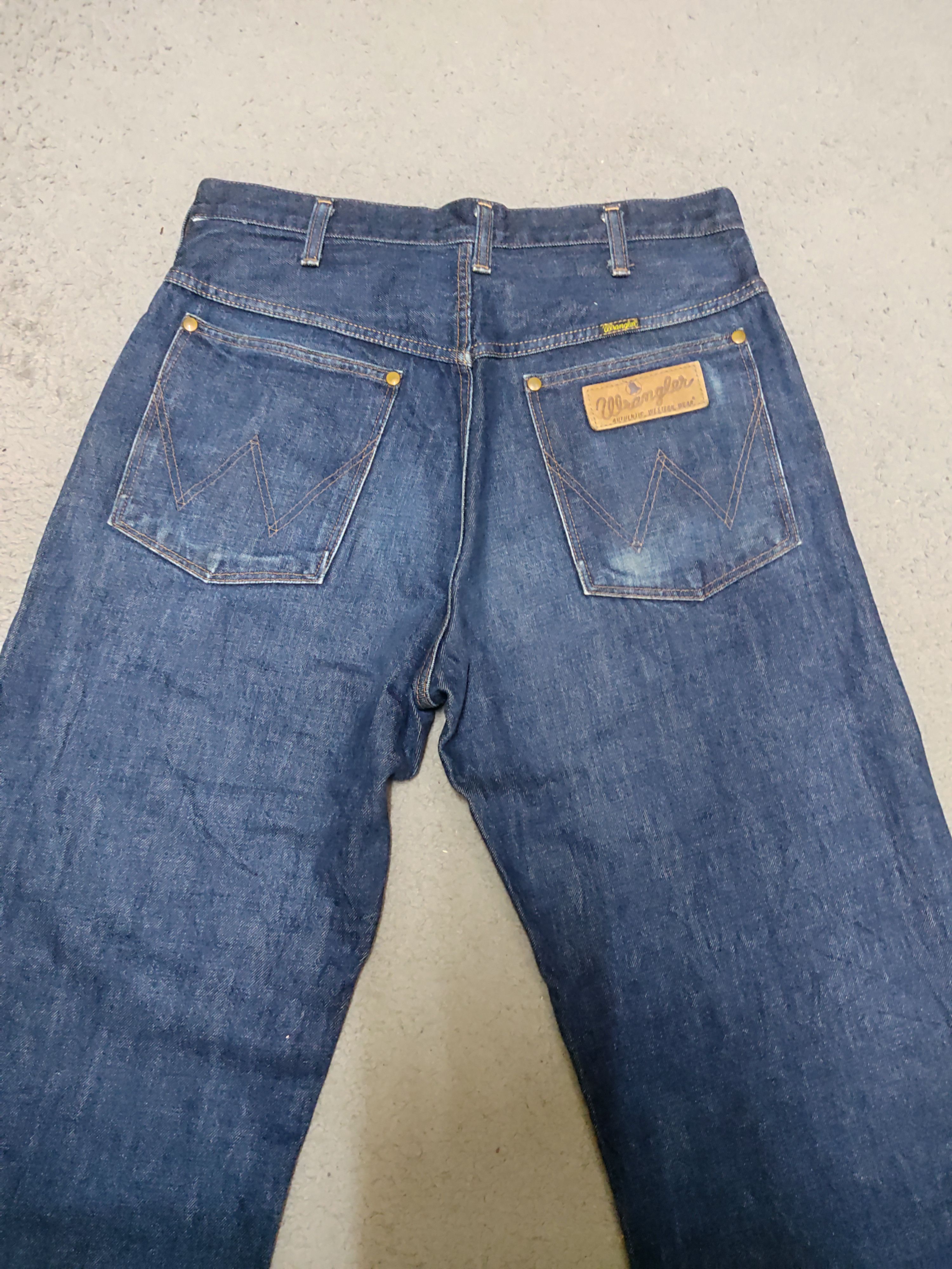 Wrangler Vintage Wrangler Blue Bell Selvage Jean's Size US 32 / EU 48 - 4 Thumbnail