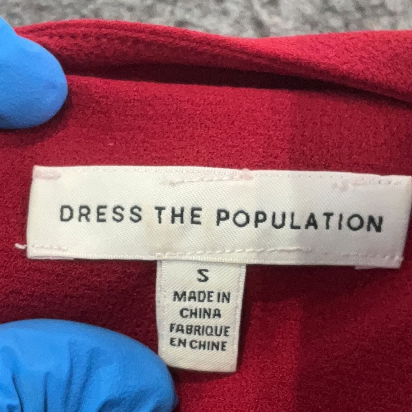 Dress the Population Dress the Population Alicia Dress - Size Small - Red Size S / US 4 / IT 40 - 7 Thumbnail
