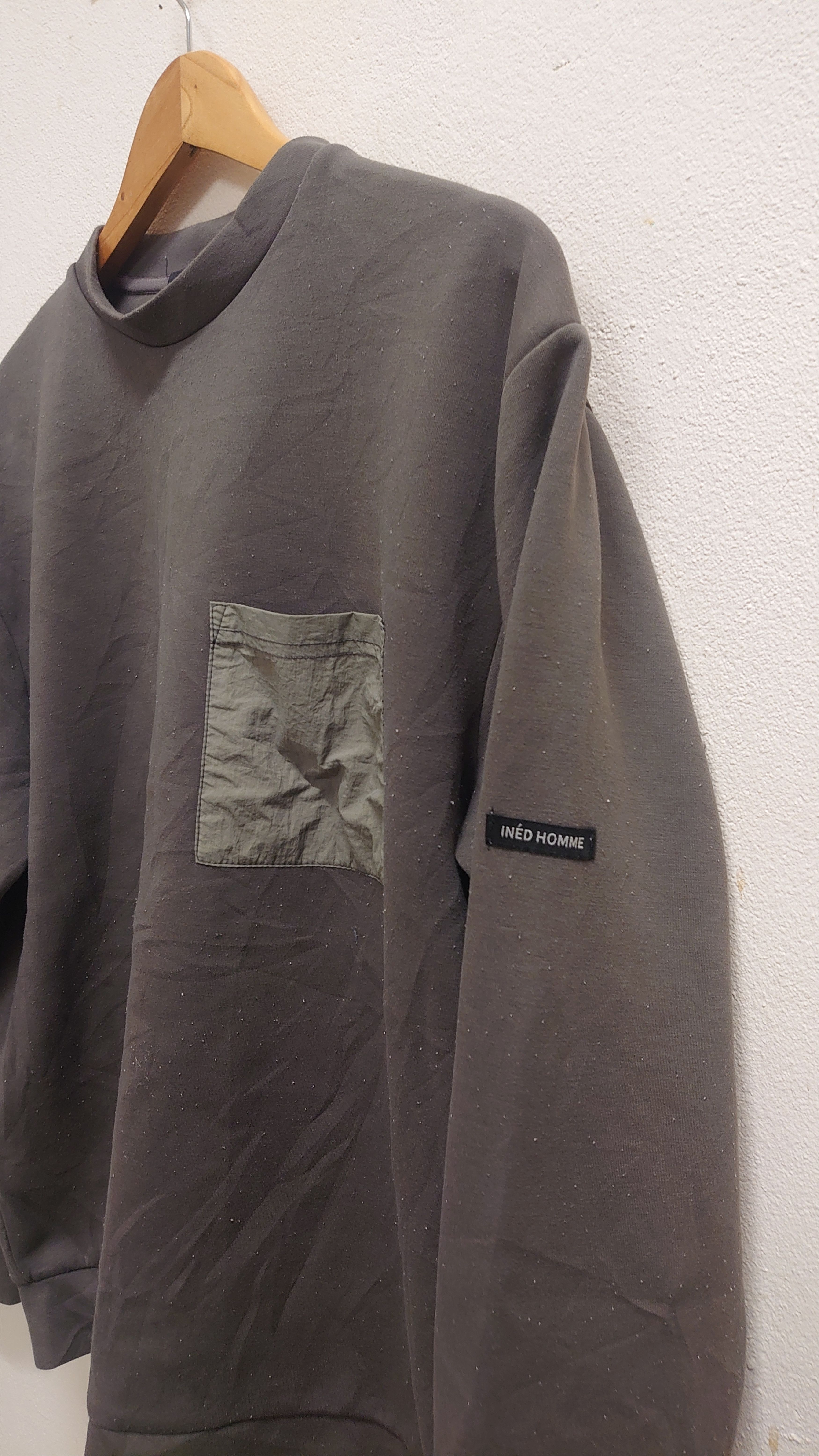 Japanese Brand Sweatshirt INED HOMME Size US M / EU 48-50 / 2 - 5 Thumbnail
