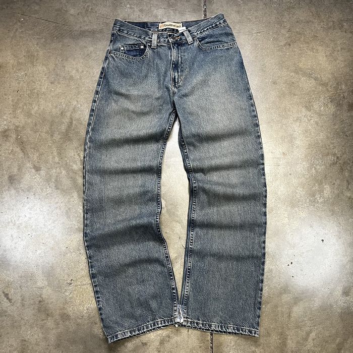 Jeans Vintage John F. Gee Straight - Taille W31, Coupe Droite, Style Délavé Années 2000 (Y2K)