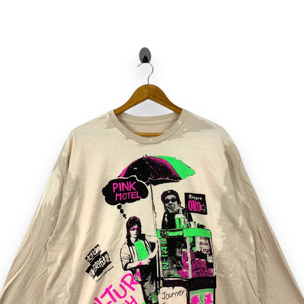 Other RNA x CULTURE CLASH MARKET Pink Motel Tee Shirt Top Punk Size US L / EU 52-54 / 3 - 2 Thumbnail