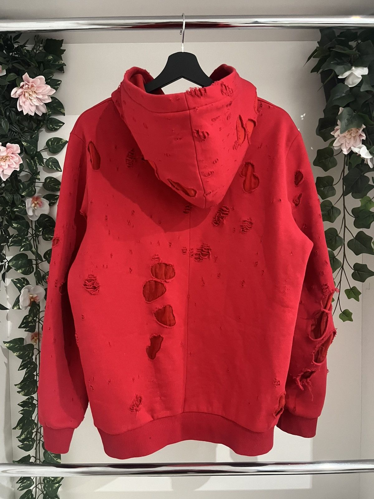 Givenchy Givenchy Distressed Hoodie Size US S / EU 44-46 / 1 - 5 Thumbnail