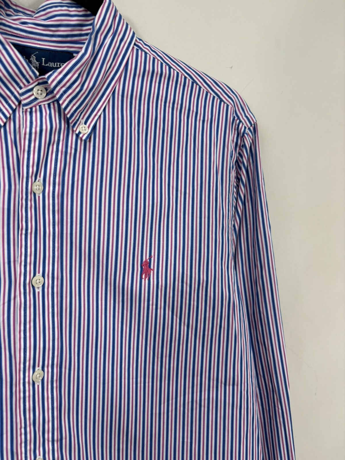 Ralph Lauren Ralph Lauren Vintage Striped Button Down Long Sleeve Shirt Size US L / EU 52-54 / 3 - 5 Thumbnail