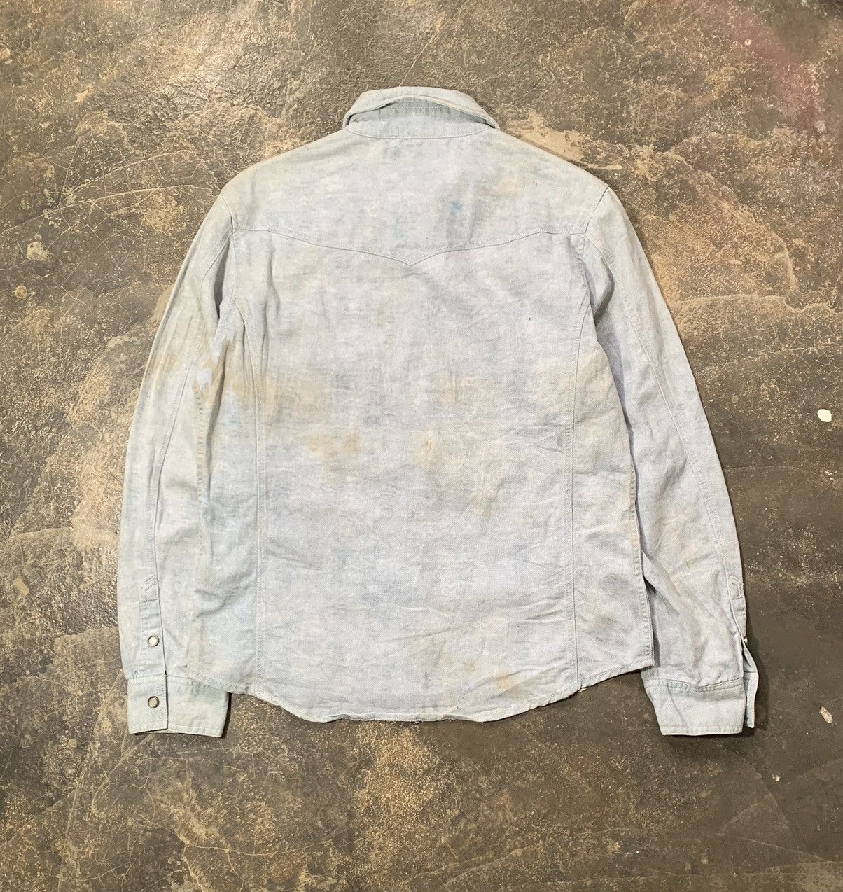 If Six Was Nine × In The Attic × Le Grande Bleu (L.G.B.) In The Attic western shirt Size US M / EU 48-50 / 2 - 8 Thumbnail