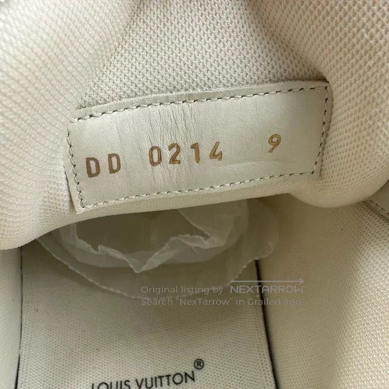 Louis Vuitton Louis Vuitton LV Trainer White Blue Sneakers. Size US 10.5 / EU 43-44 - 3 Thumbnail