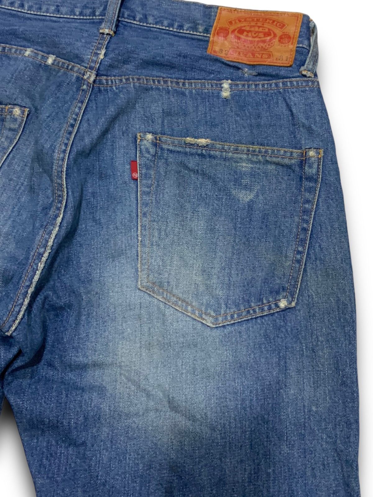 Hysteric Glamour HYSTERIC GLAMOUR DISTRESSED DENIM JAPANESE BRANDS JEANS Size US 34 / EU 50 - 20 Thumbnail