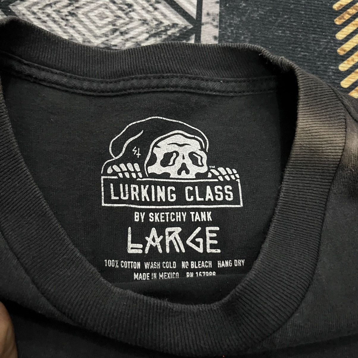 Lurking Class 💥Crazy Sunfaded Down With My Demons Sketchy Tank Trashed Size US L / EU 52-54 / 3 - 7 Thumbnail