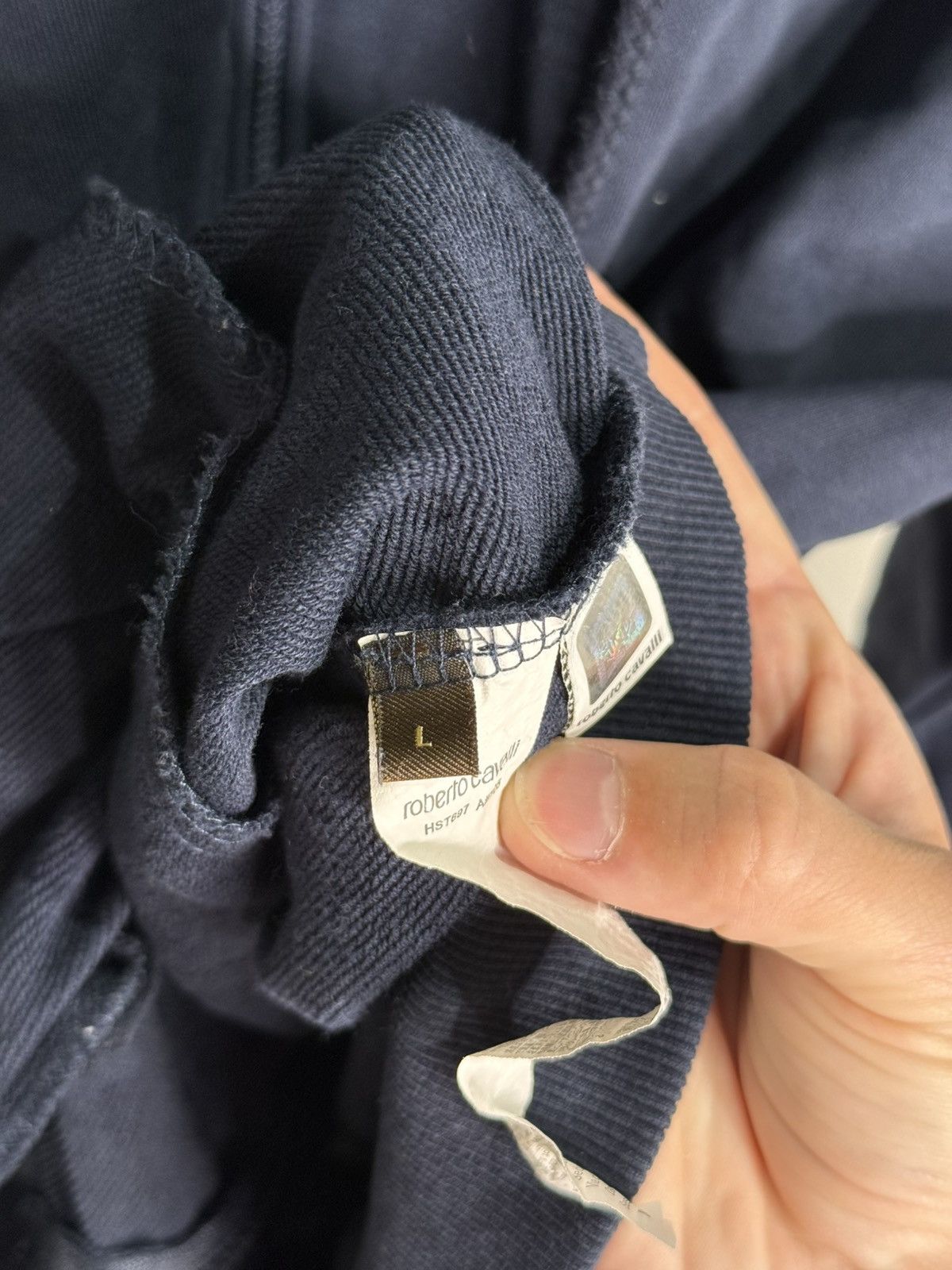 Roberto Cavalli Roberto Cavalli Zip Hoodie Size US L / EU 52-54 / 3 - 4 Thumbnail