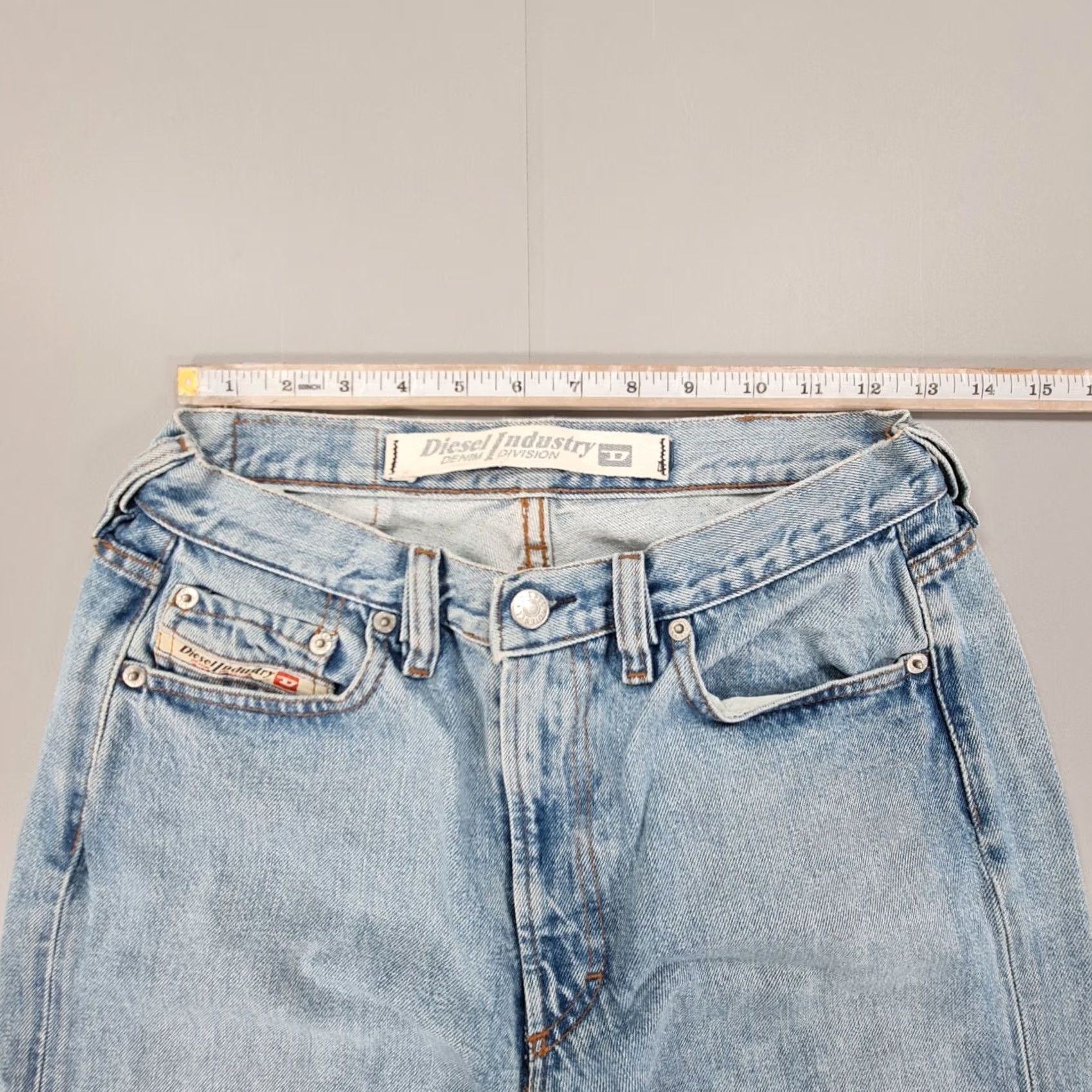Diesel Diesel Jeans Blue W30 L32 Slim Fit Straight Leg Denim 100% Cotton Italy Womens Jeans Featured 5-Pocket Design Mens? No Size 30" / US 8 / IT 44 - 6 Thumbnail
