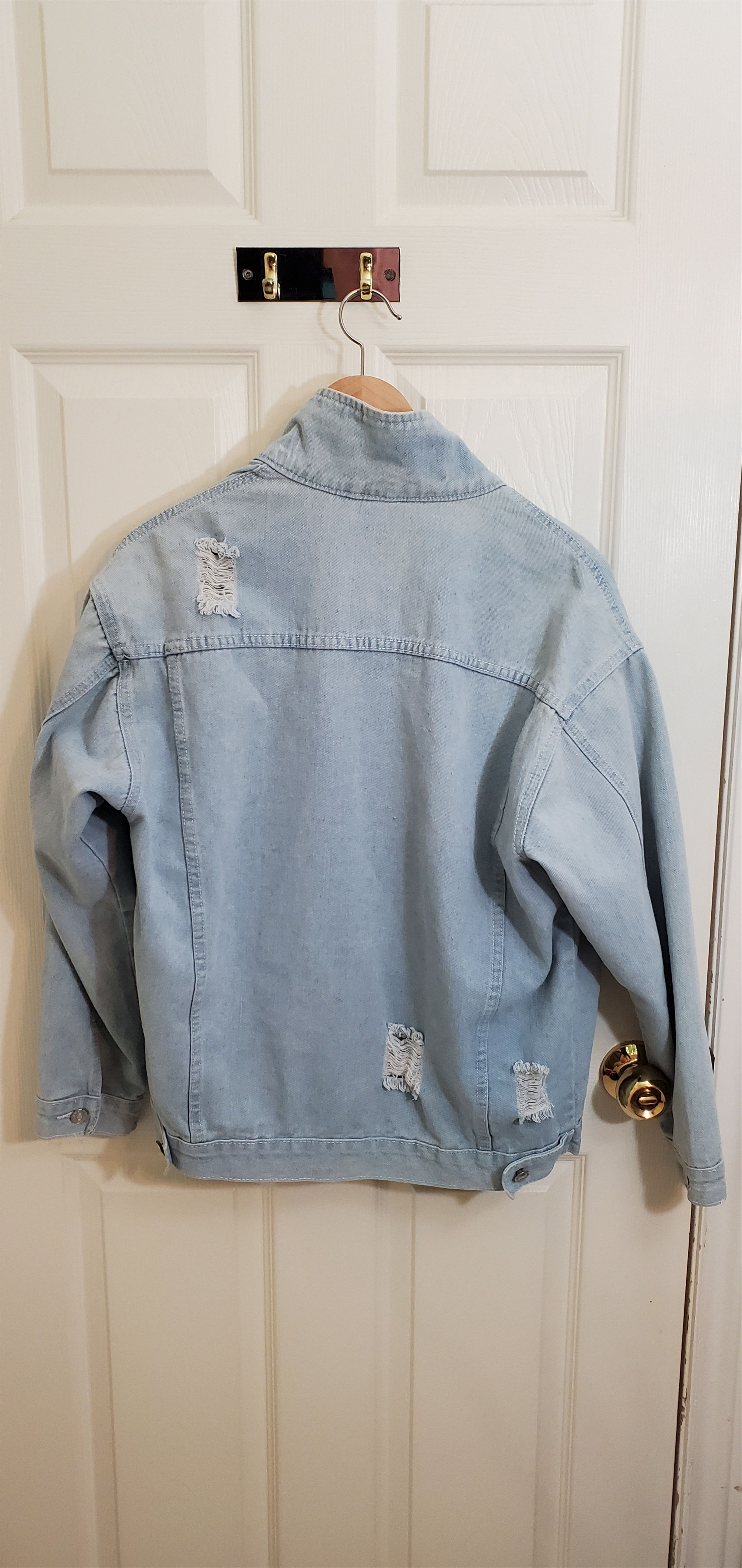 Vintage Vintage Distressed Denim Jacket Size US M / EU 48-50 / 2 - 3 Thumbnail