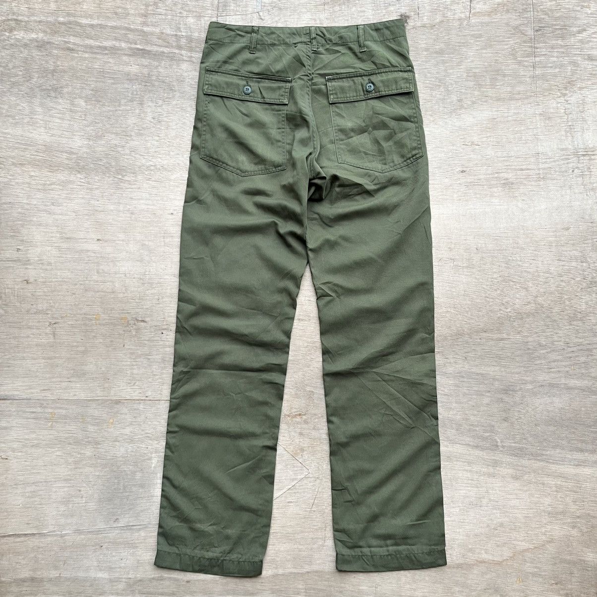 Beams Plus × Japanese Brand BEAMS JAPAN FATIGUE DARK GREEN PANTS Size US 31 - 7 Thumbnail