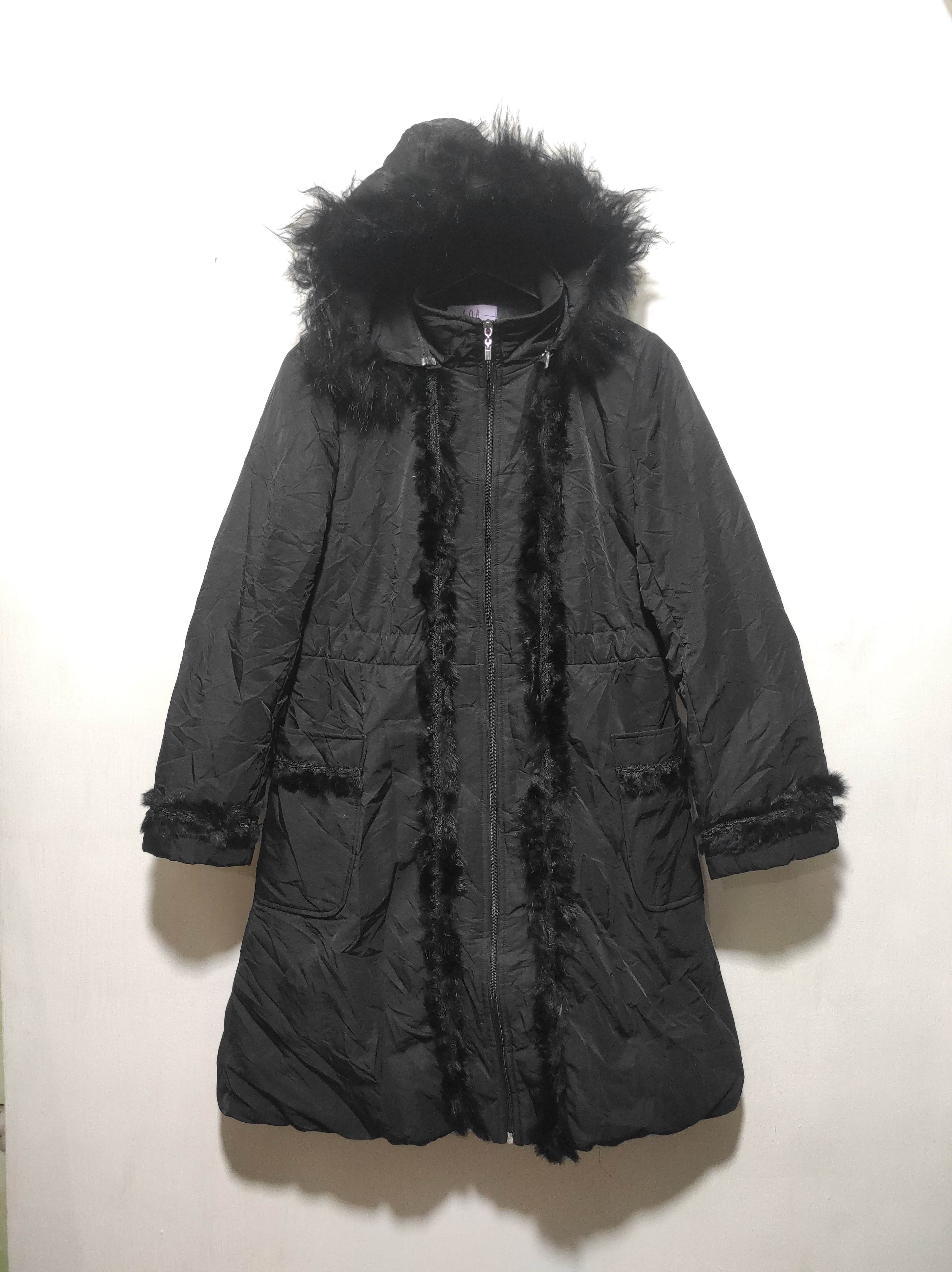 Japanese Brand AMA long Parka Fur Hoodie jacket Size M / US 6-8 / IT 42-44 - 2 Thumbnail