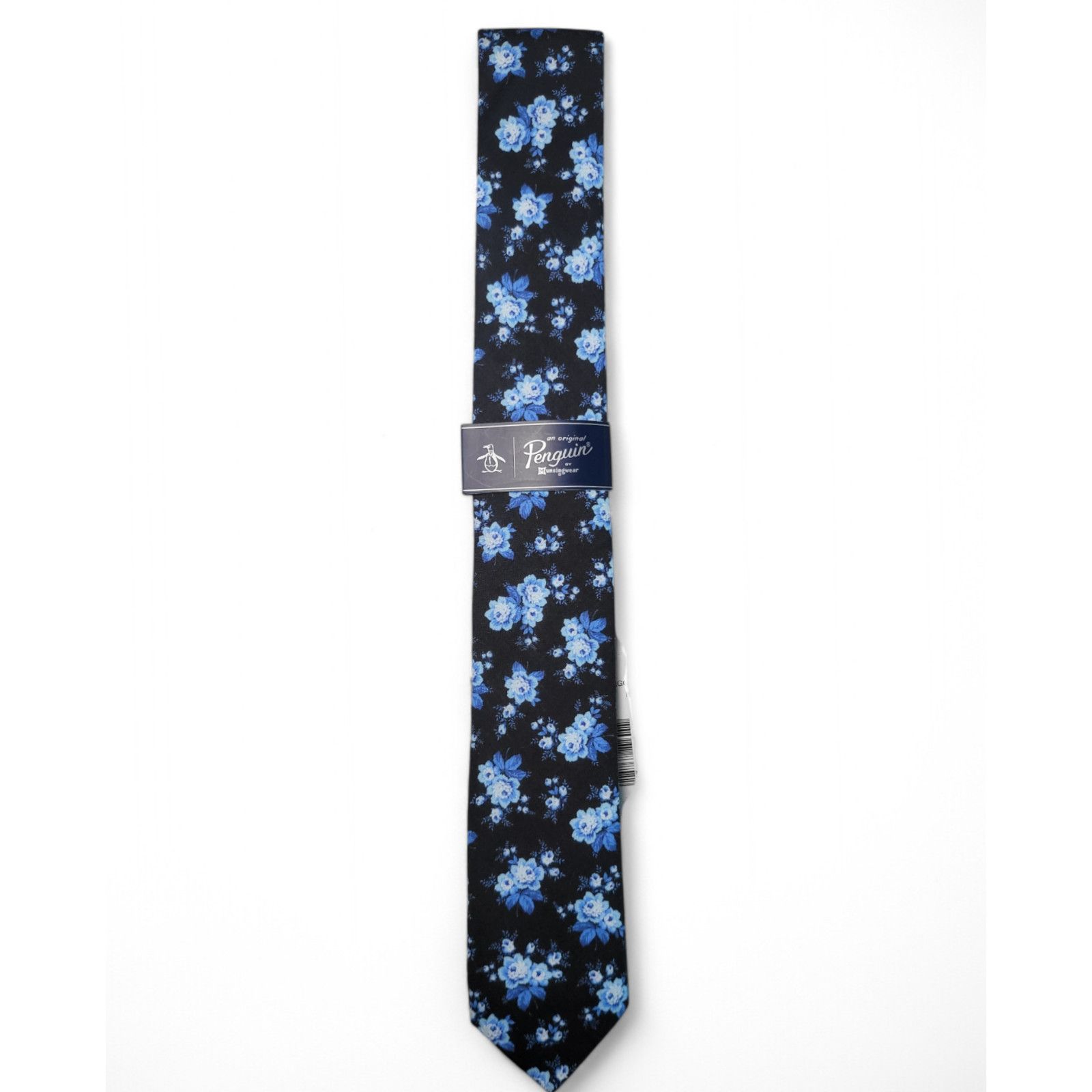 Original Penguin NWT ORIGINAL PENGUIN Dogwood Floral Cotton Woven Skinny Tie Size ONE SIZE - 3 Thumbnail