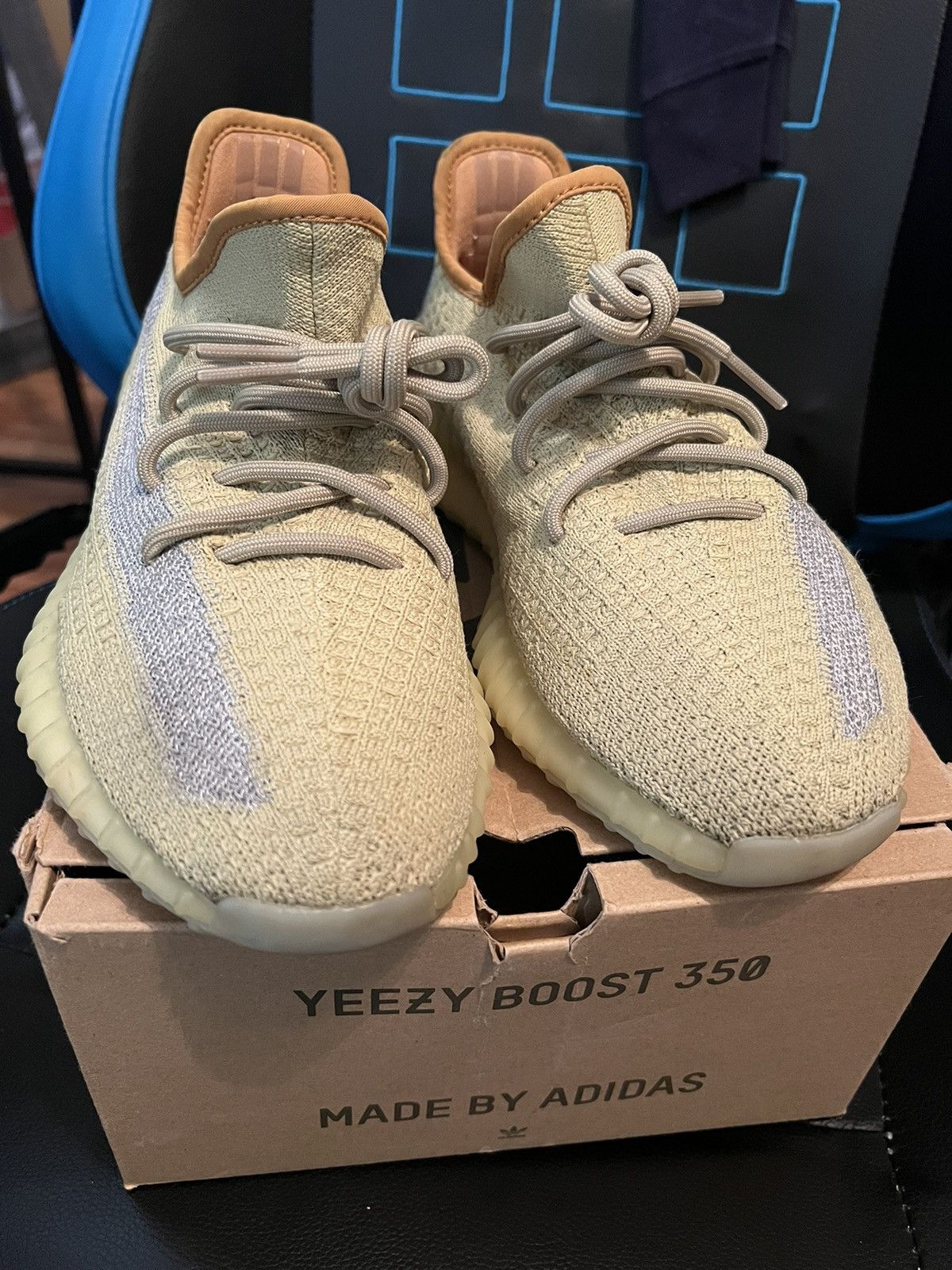 Adidas × Yeezy Yeezy 350 MARSH Size US 8 / EU 41 - 1 Thumbnail