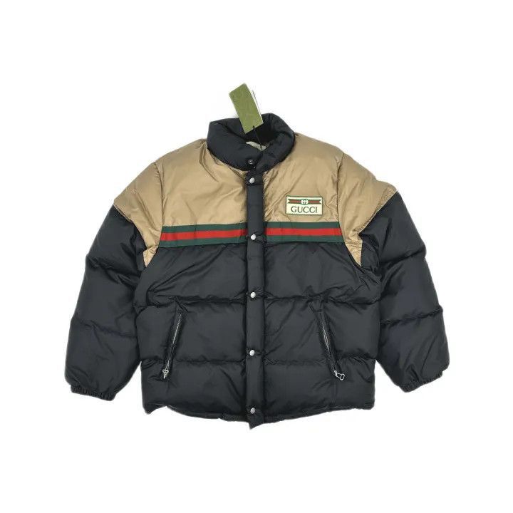 Gucci Gucci Colorful Logo High Neck Down Jacket-2507 Size US L / EU 52-54 / 3 - 8 Thumbnail