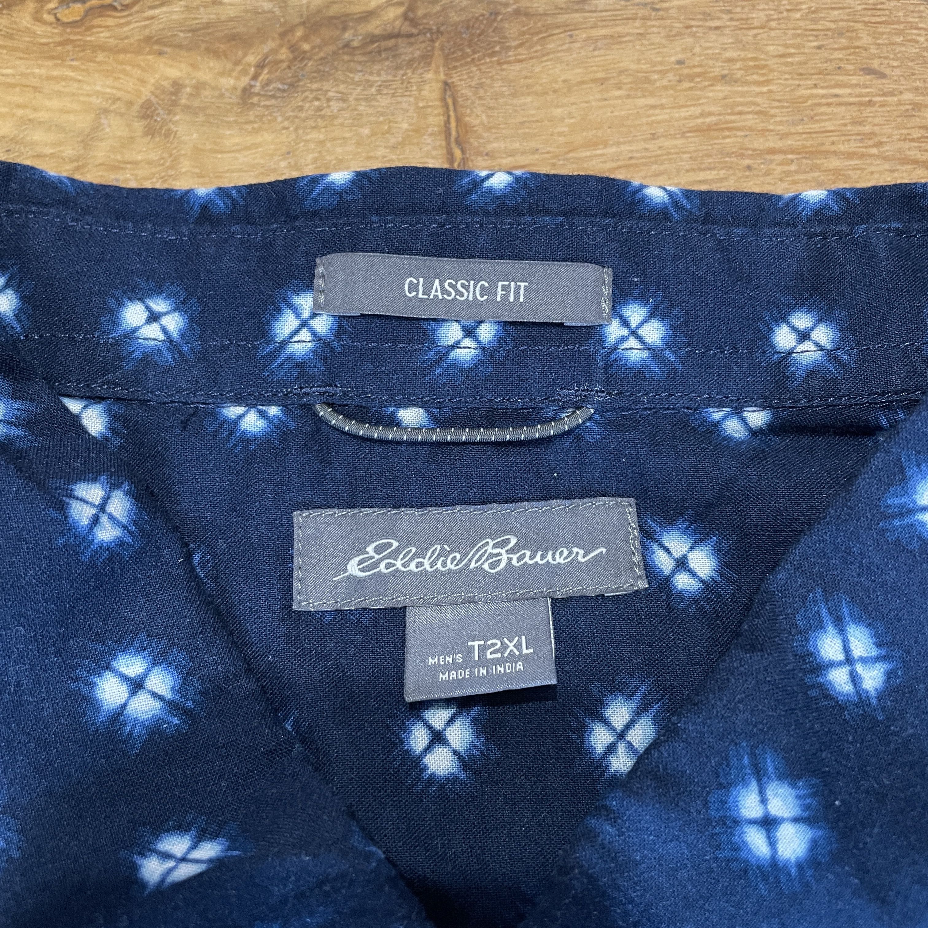 Eddie Bauer Eddie Bauer Men's Fashionable Elegant Shirt Large Size 2 Xlt Size US XXL / EU 58 / 5 - 2 Thumbnail