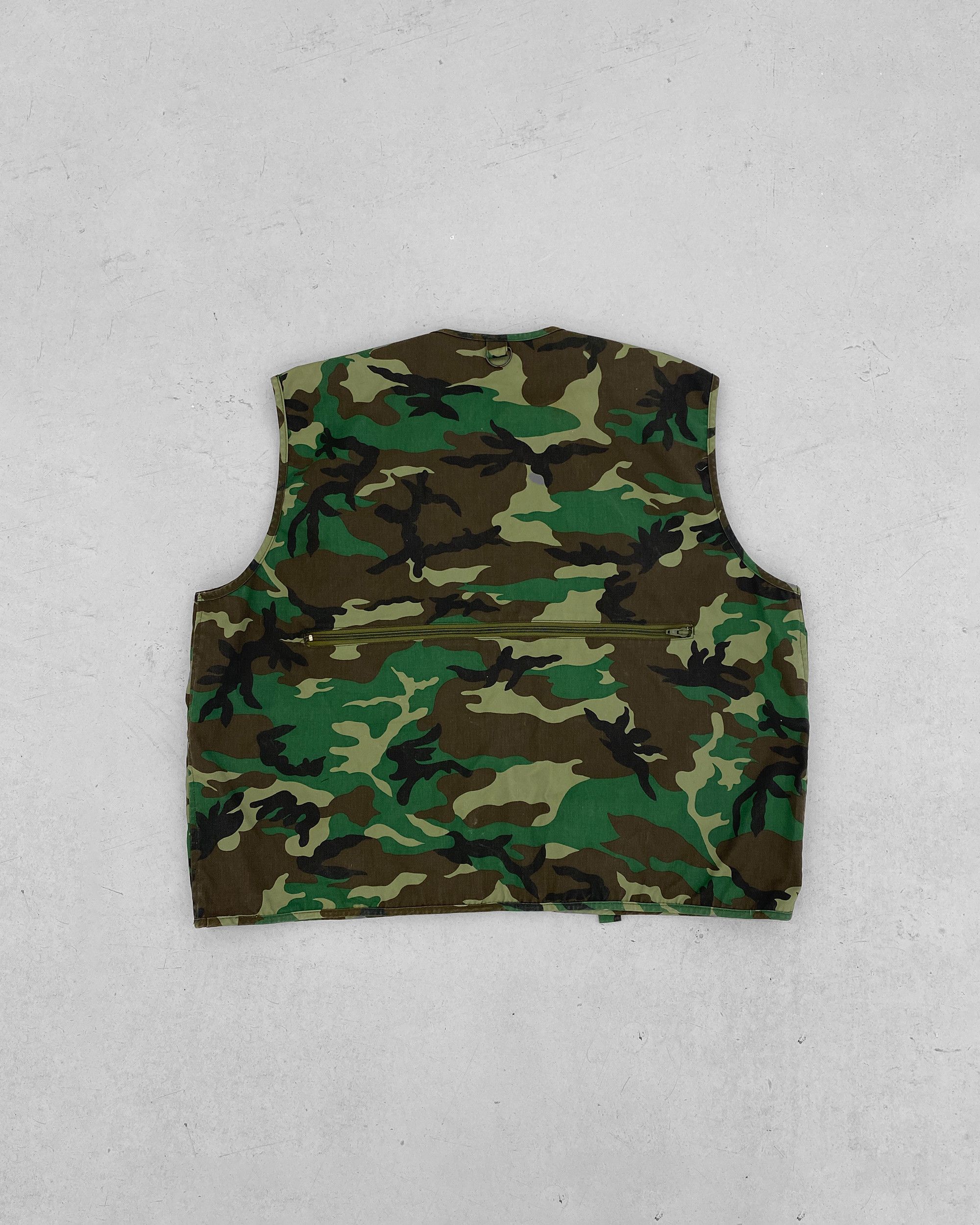 Vintage 1990s Camo USA Vest Size US XXL / EU 58 / 5 - 4 Thumbnail