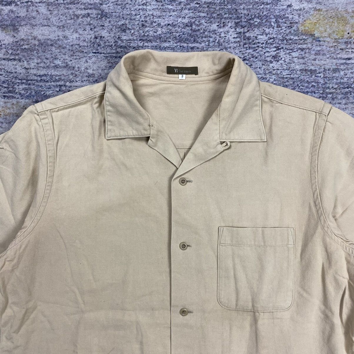 Yohji Yamamoto Vintage y's for men loop collar shirt Size US L / EU 52-54 / 3 - 3 Thumbnail
