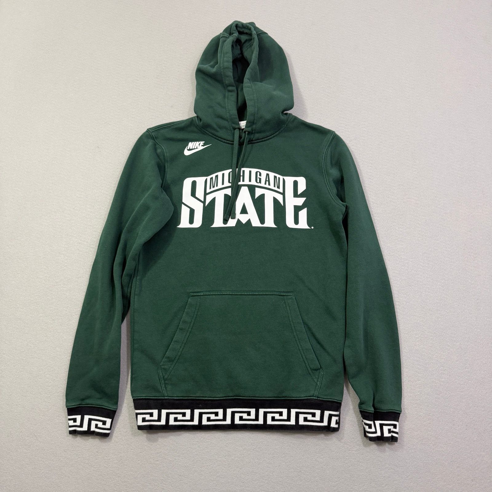 Nike Nike Michigan State Spartans Hoodie Men's Small Green Size US S / EU 44-46 / 1 - 1 Thumbnail
