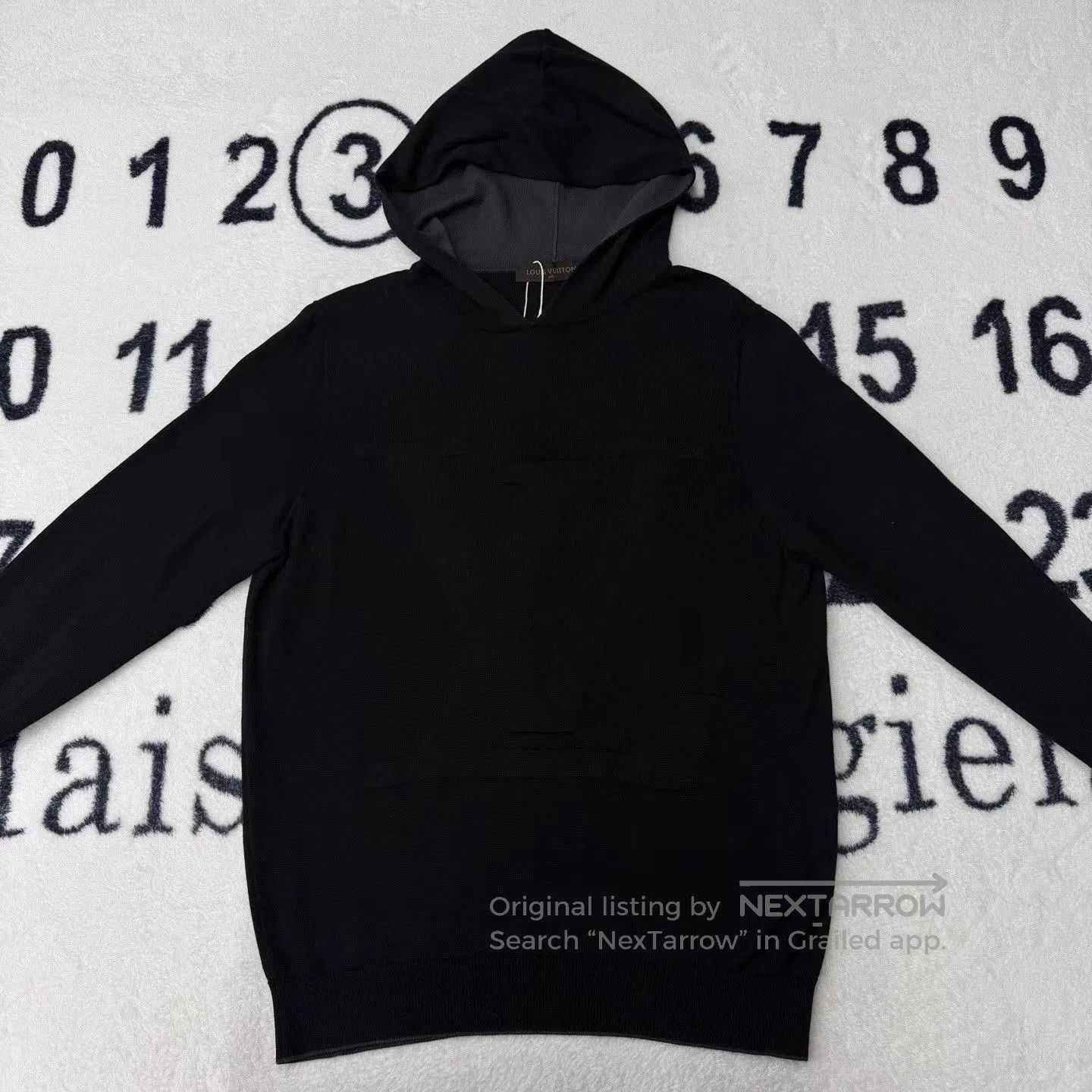 Louis Vuitton Black Hoodie with Front Pocket. Size US L / EU 52-54 / 3 - 1 Thumbnail