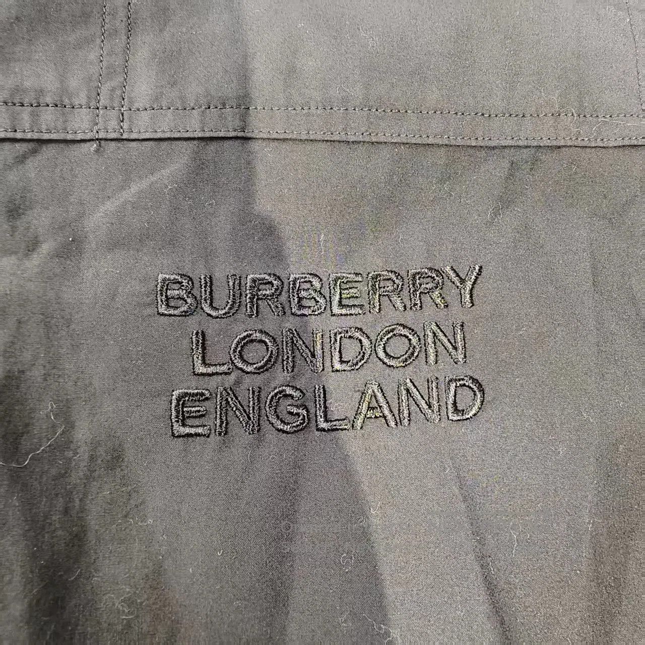Burberry Burberry Long Sleeve Shirt with Logo Design. Size US XXL / EU 58 / 5 - 4 Thumbnail