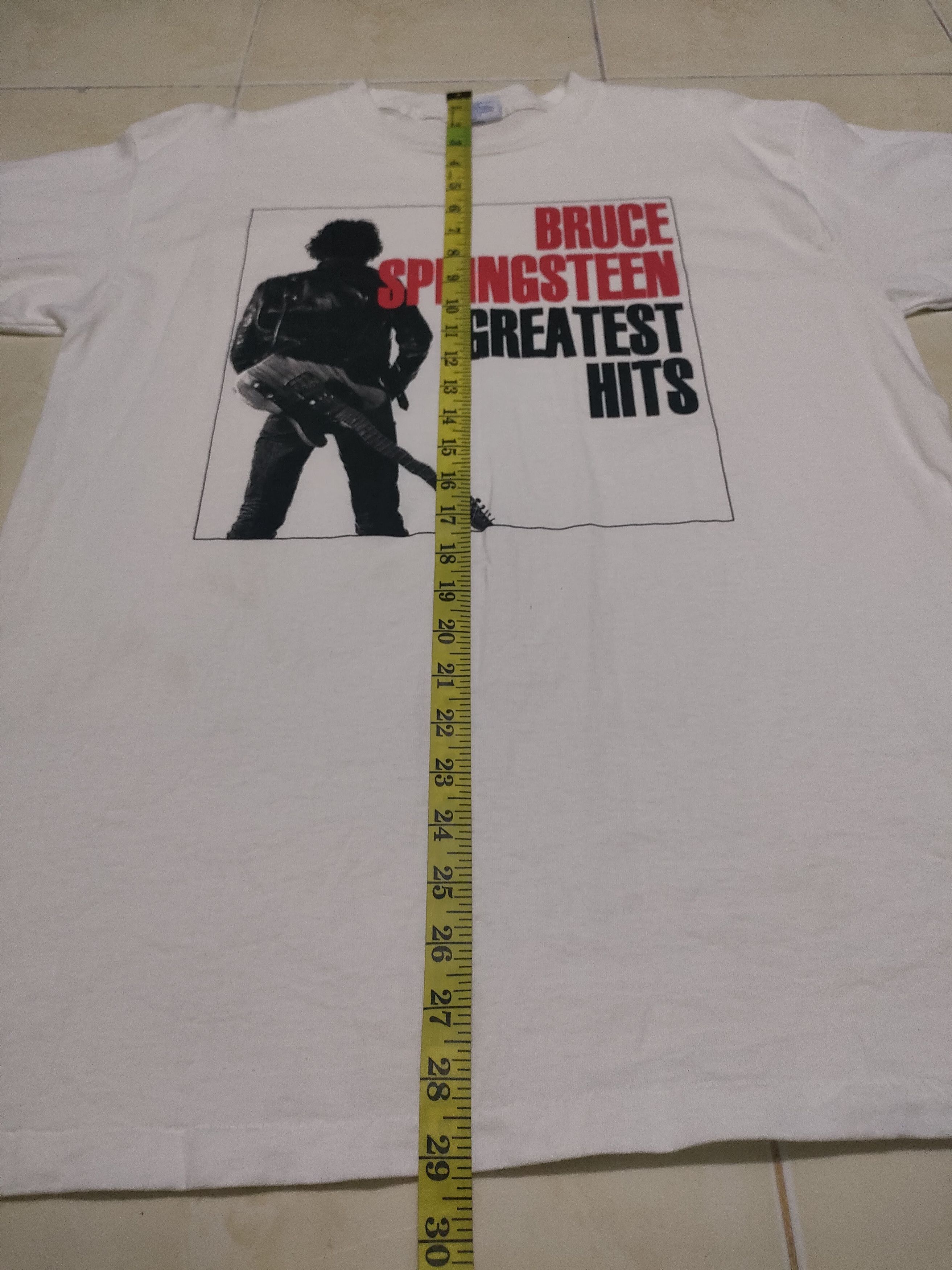 Vintage Vintage Bruce Sprinsteen T-Shirt Size US L / EU 52-54 / 3 - 6 Thumbnail