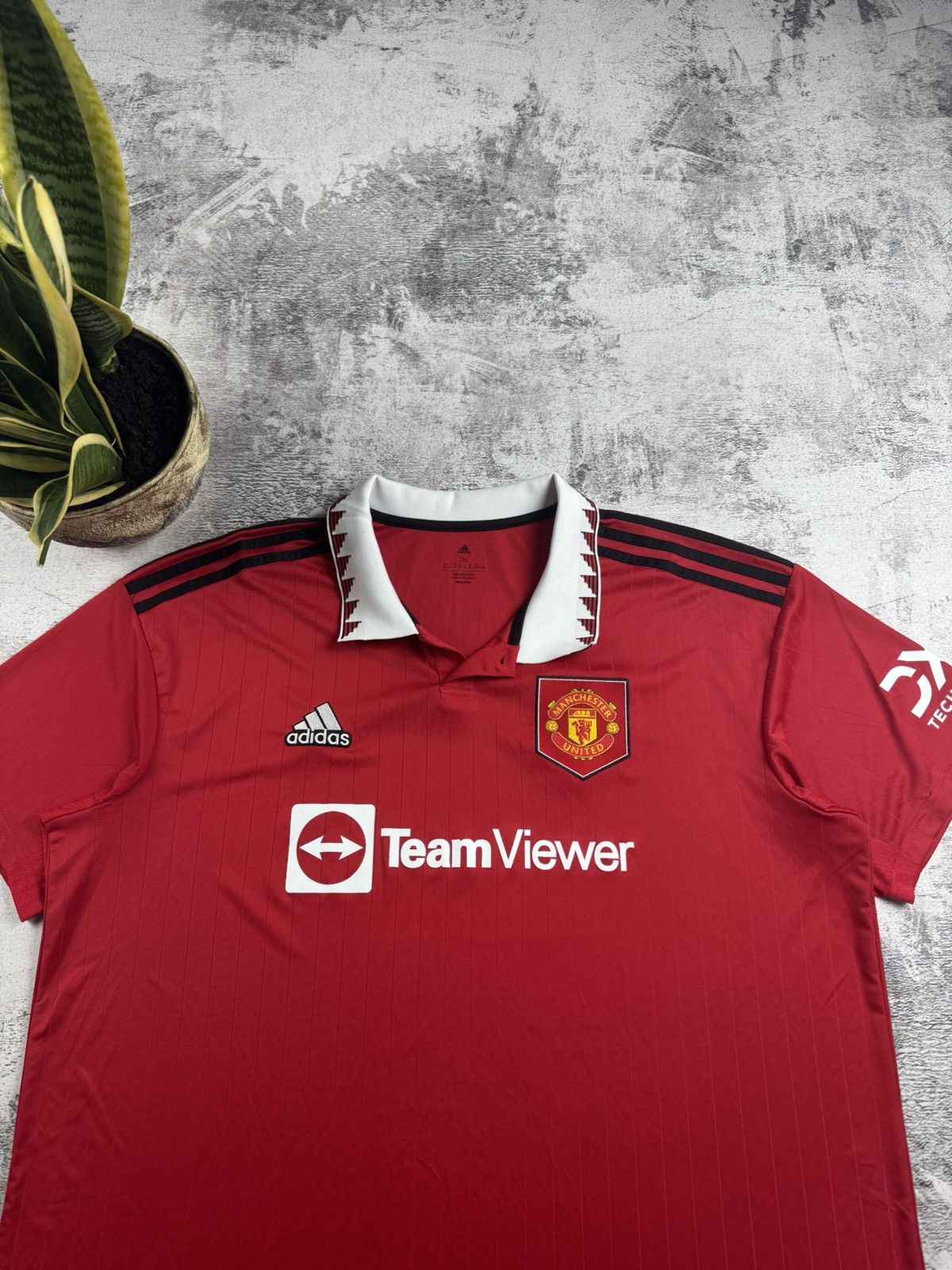 Adidas Manchester United 2022/2023 Football Shirt Jersey Kit Size US XXL / EU 58 / 5 - 5 Thumbnail