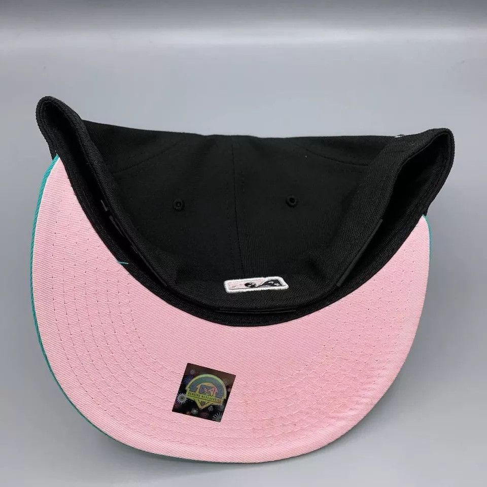 New Era Miami Amigos Hat Men 7 5/8 59Fifty New Era MiLB Fitted Cap Size ONE SIZE - 6 Thumbnail