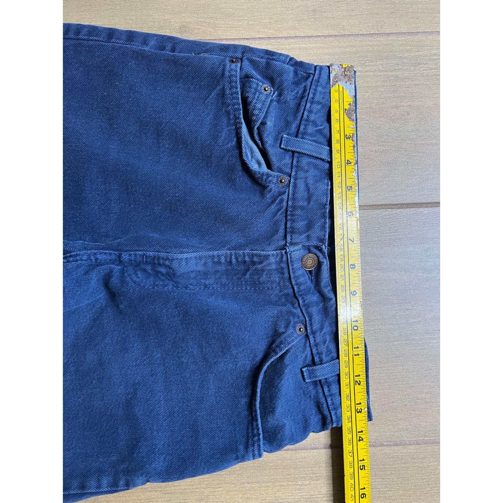 Levi's Vintage 90s Levi’s 550 Denim Cutoff Shorts W28 USA Made Size 27" / US 4 / IT 40 - 7 Thumbnail